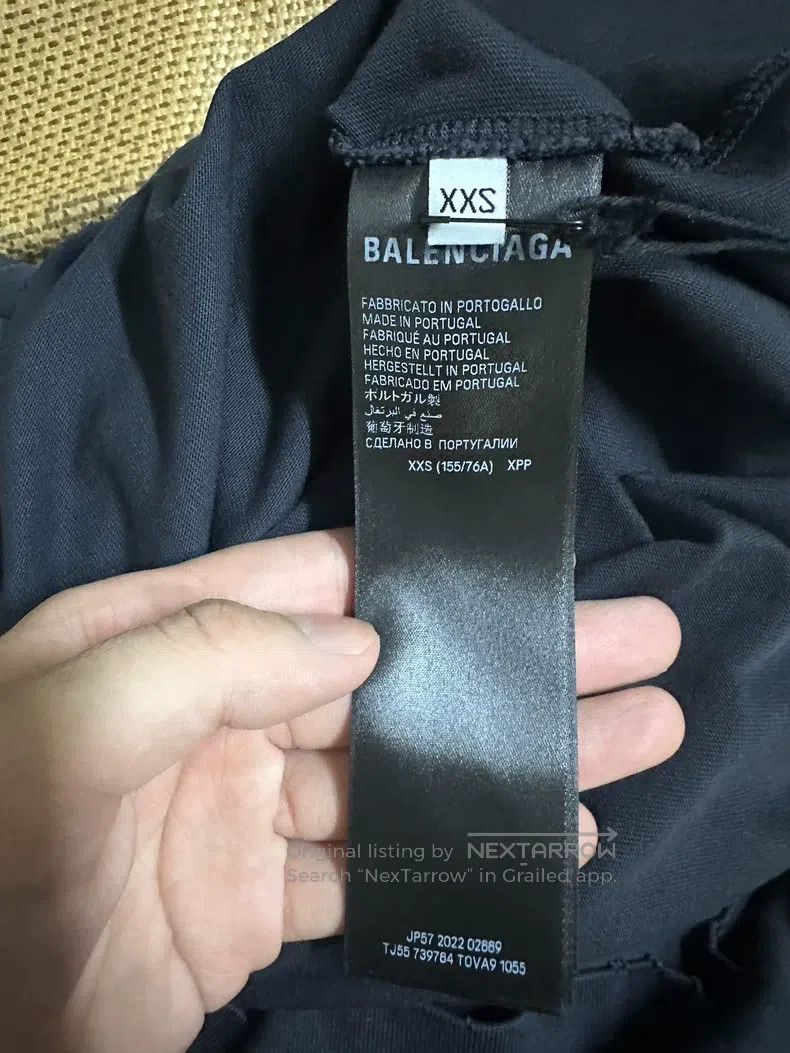 Balenciaga Balenciaga Tape short-sleeve Size US XXS / EU 40 - 4 Thumbnail