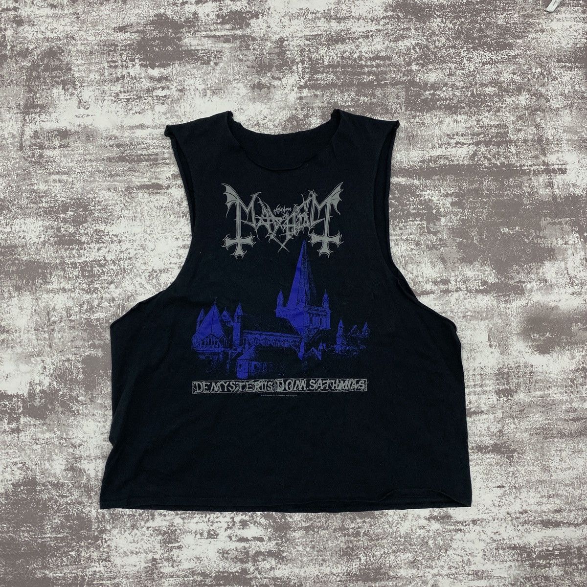 Band Tees Vintage Mayhem De Misteris Dom Sathanas Tank Top Size US XL / EU 56 / 4 - 1 Thumbnail