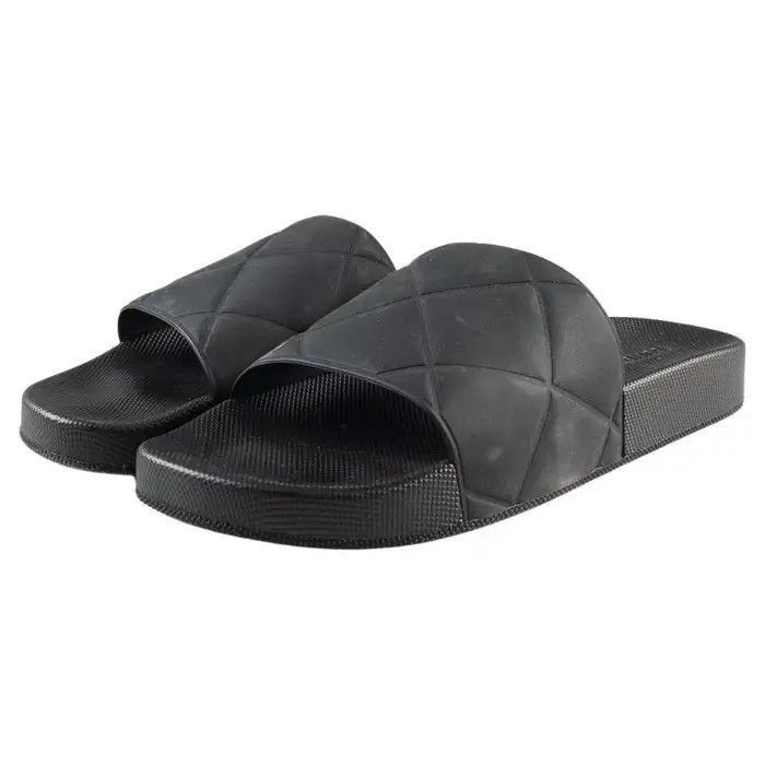 Bottega Veneta o1n1vont1124 Sliders in Black Size US 11 / IT 41 - 2 Thumbnail
