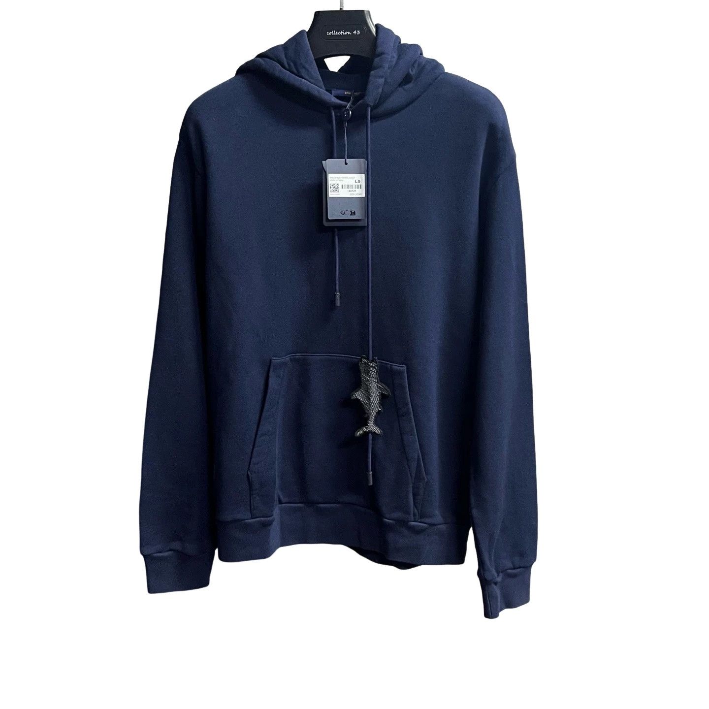 Louis Vuitton Louis Vuitton Beaded Shark Hoodie Size L Size US L / EU 52-54 / 3 - 1 Thumbnail