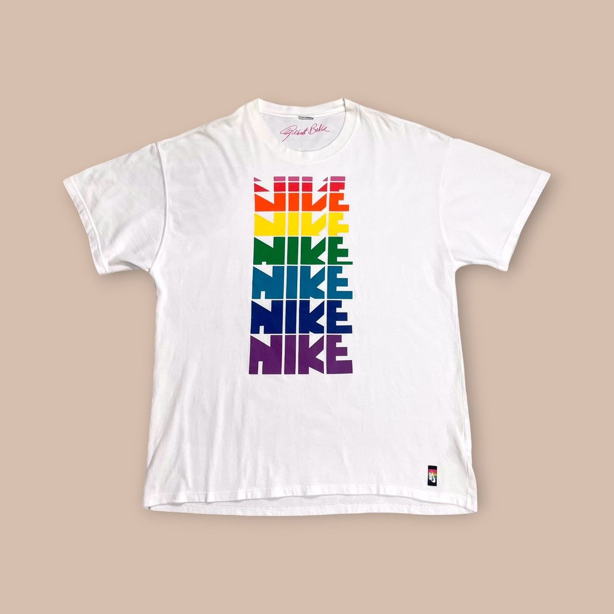 Nike Nike NRG "Be True" White Tee Size US L / EU 52-54 / 3 - 1 Thumbnail