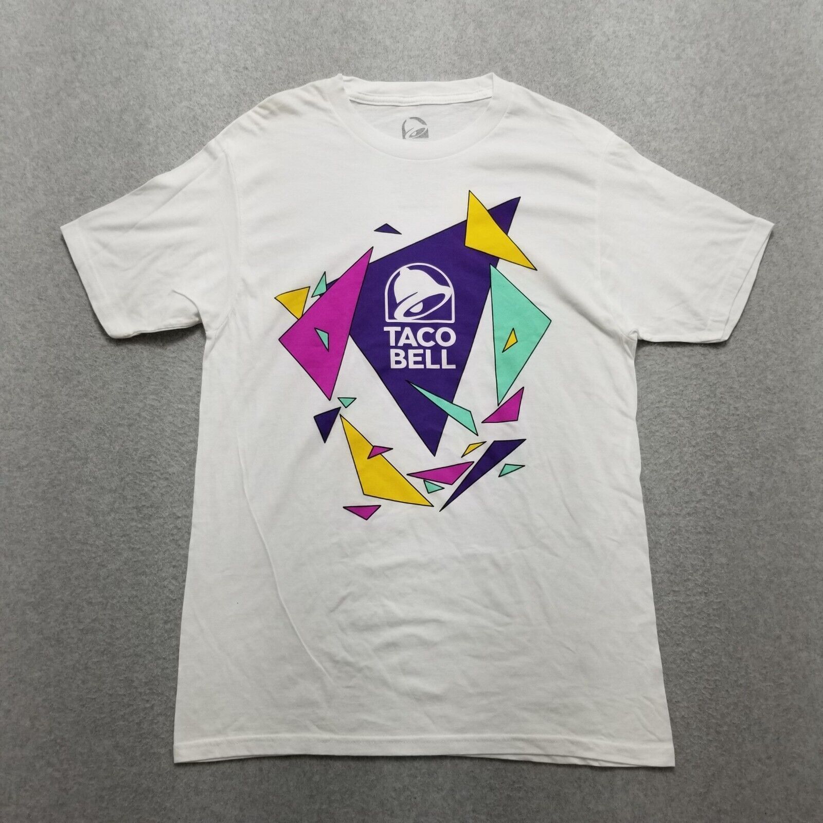 T-shirt Baseball South Pole New York Pour Homme - Taille M - Blanc Et Bleu - Neuf Sans étiquettes