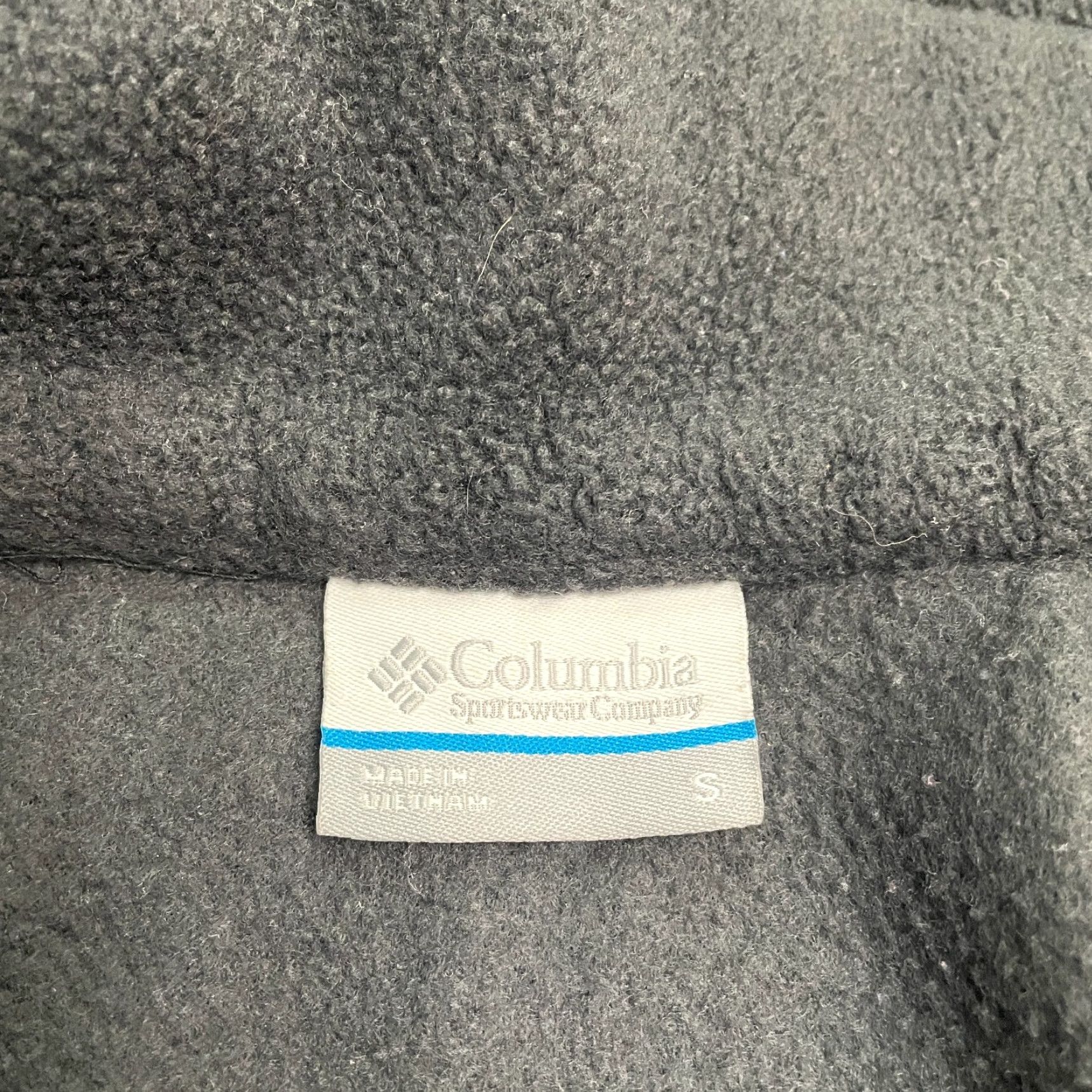 Vintage Columbia Benton Springs Fleece Jacket Womens Small Black Full Zip Outdoor Hiking Size S / US 4 / IT 40 - 7 Thumbnail