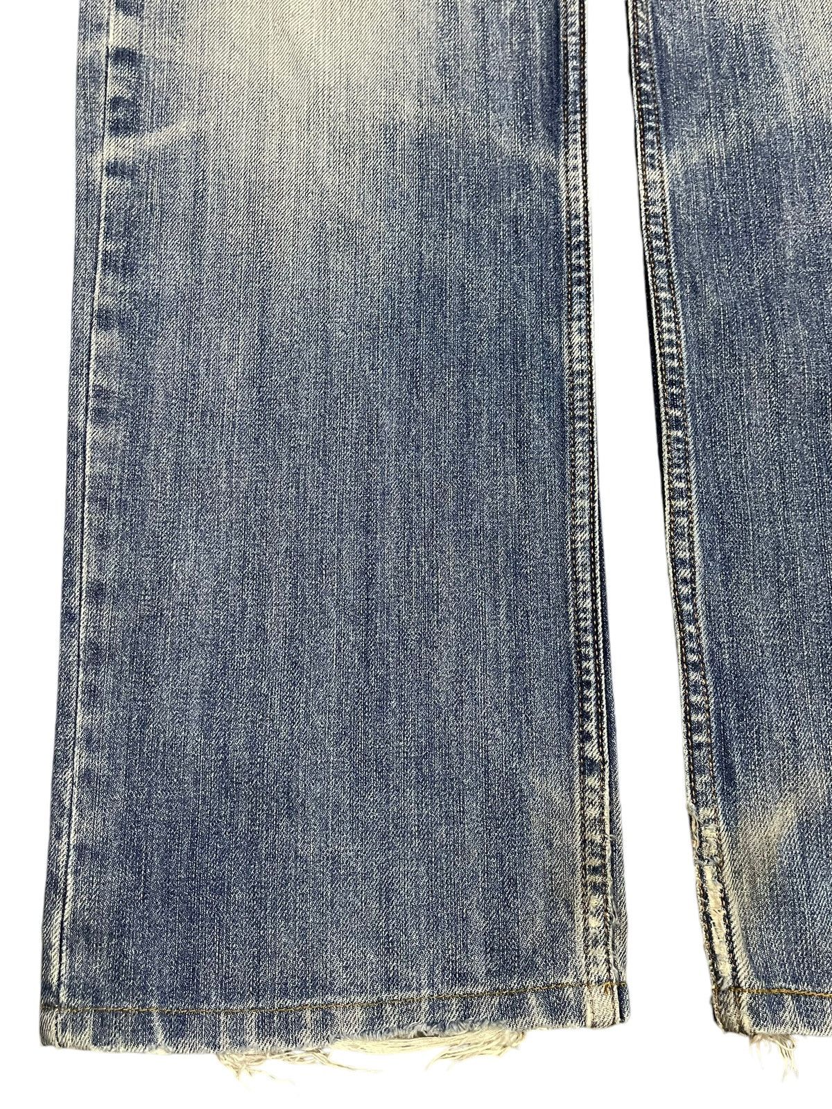 Levi's Vintage 90s Levis 502 Faded Wash Distress Loose Jeans Size US 33 - 7 Thumbnail