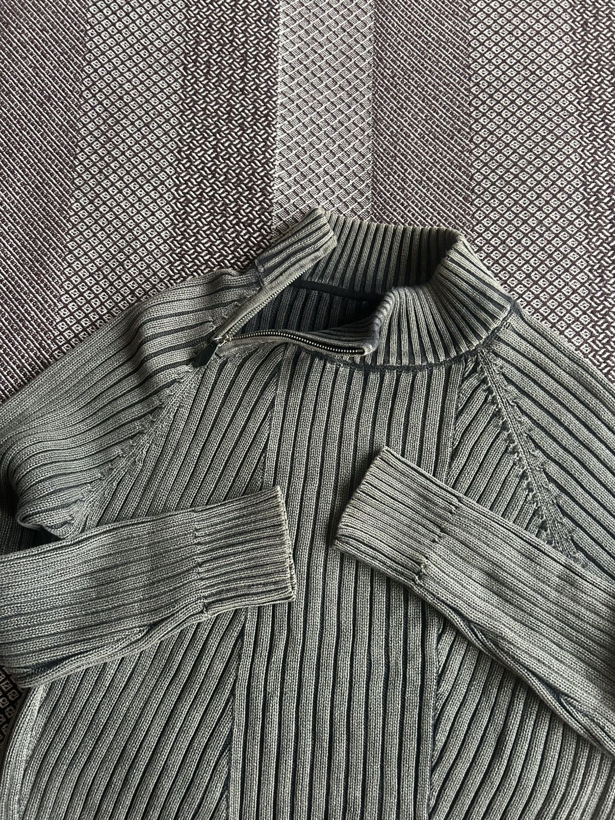 Vintage Vintage Diesel Vibe Striped Unisex Sweater Faded Streetwear Size US M / EU 48-50 / 2 - 5 Thumbnail