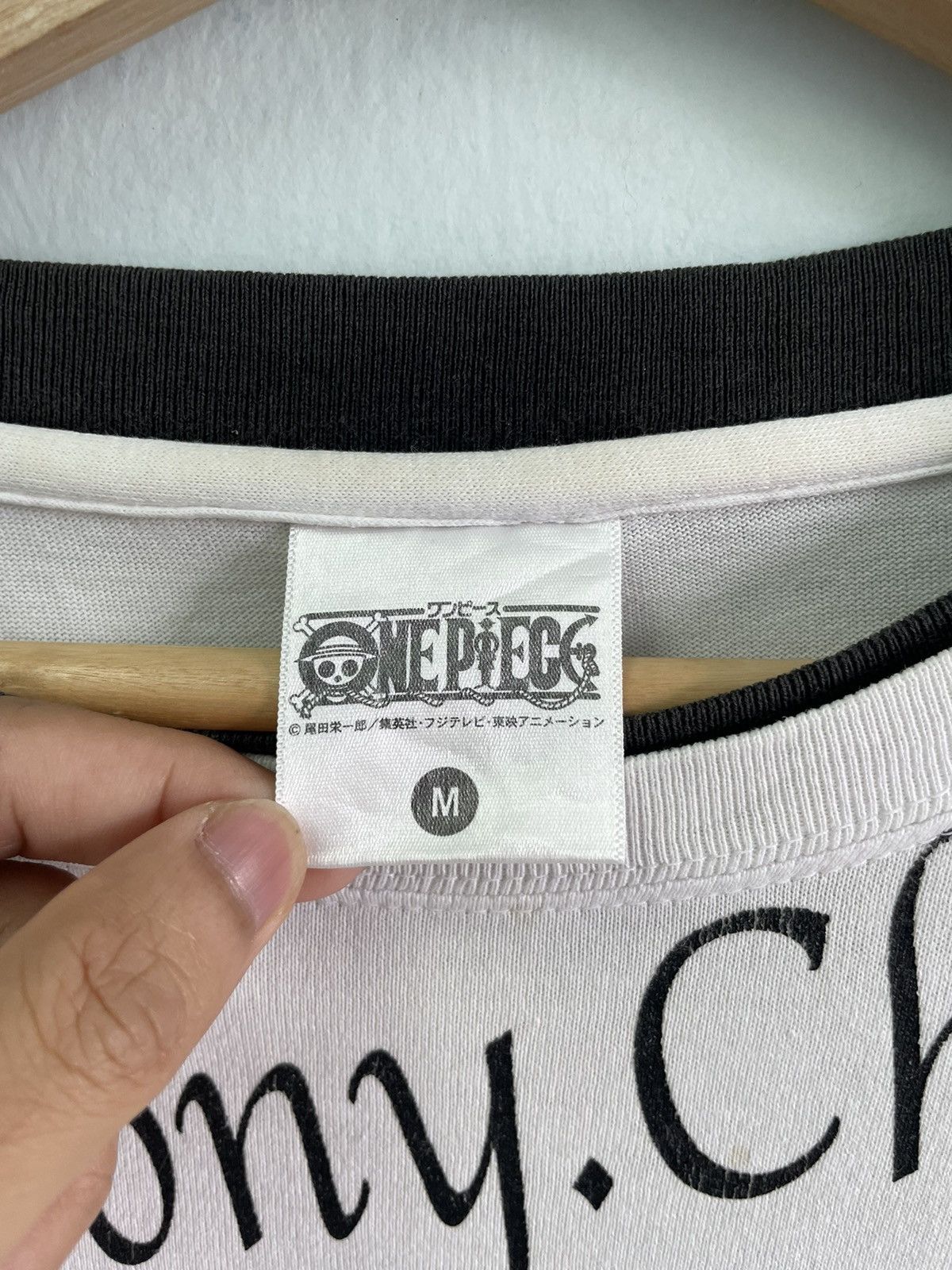 Japanese Brand Vintage One Piece Chopper Longsleeve shirt Size US M / EU 48-50 / 2 - 4 Thumbnail