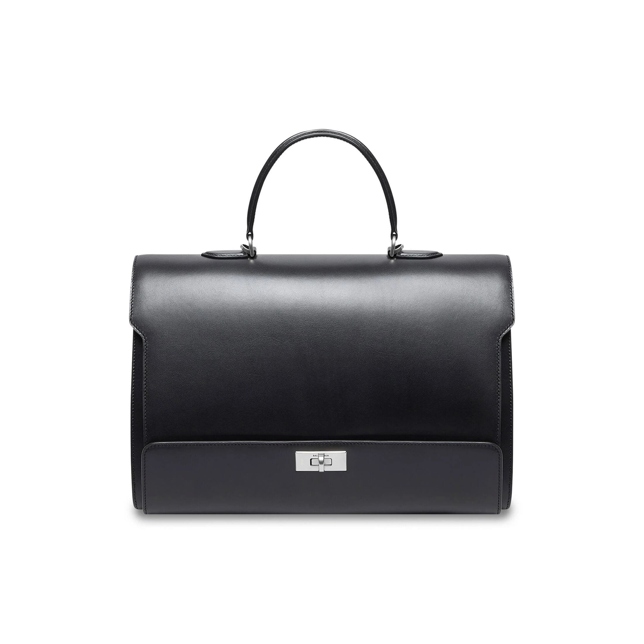 Balenciaga o1mt1gz1024 Size: OS / Money Large Handbag in Black Size ONE SIZE - 1 Thumbnail