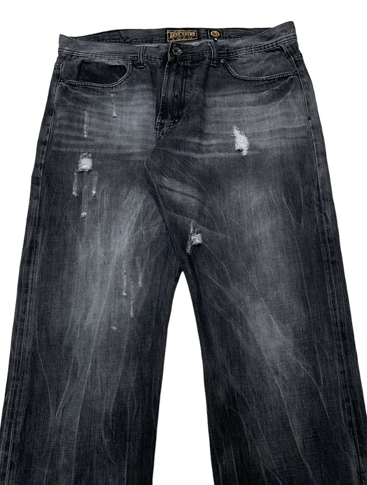 AKOO × Designer × Vintage Vintage Brand Akoo Baggy Jeans 2000s Size US 40 / EU 56 - 3 Thumbnail