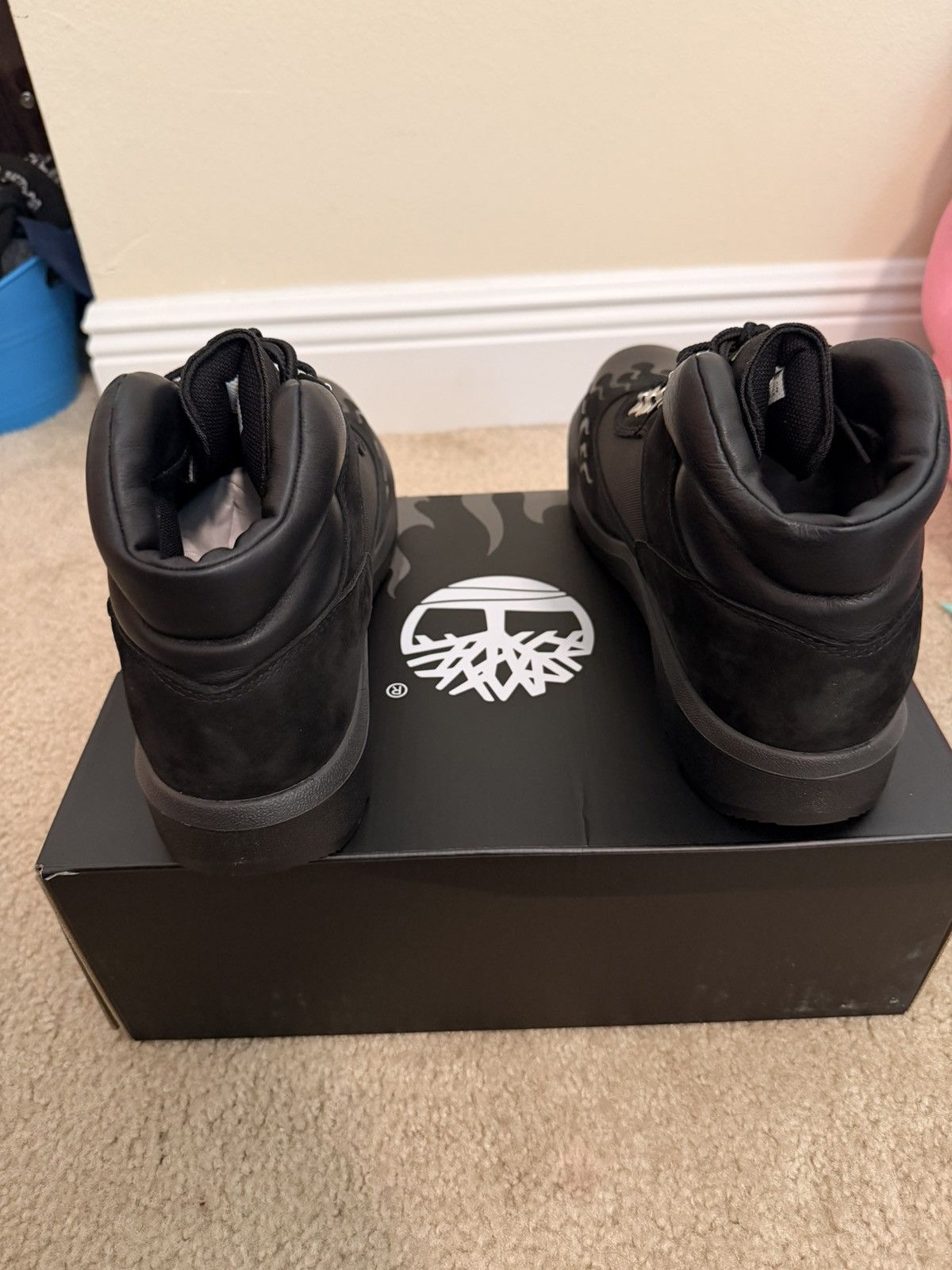Timberland Timberland x LOSO Waterproof Boot - Jet Black Flame(Size 10) Size US 10 / EU 43 - 4 Thumbnail
