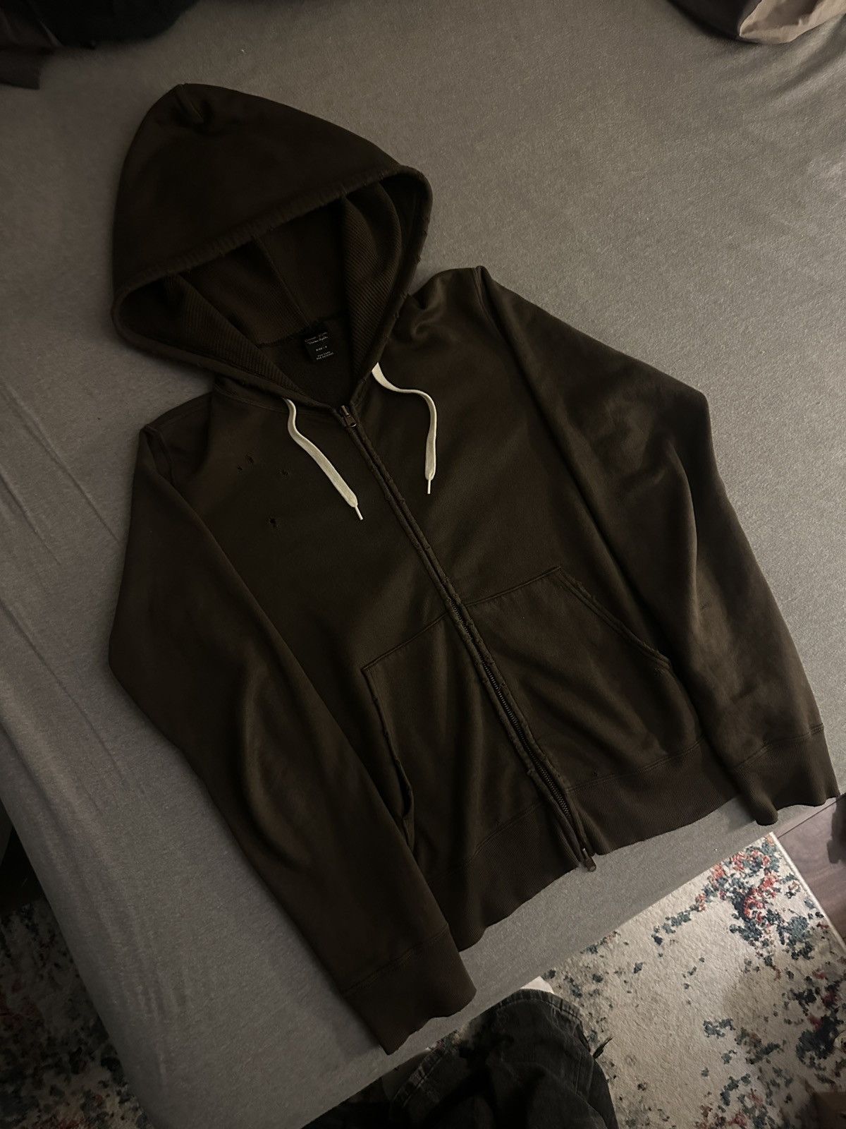 Pre-owned Number N Ine Number (n)ine Nightcrawler Ss05 Zip Up Brown Size 2