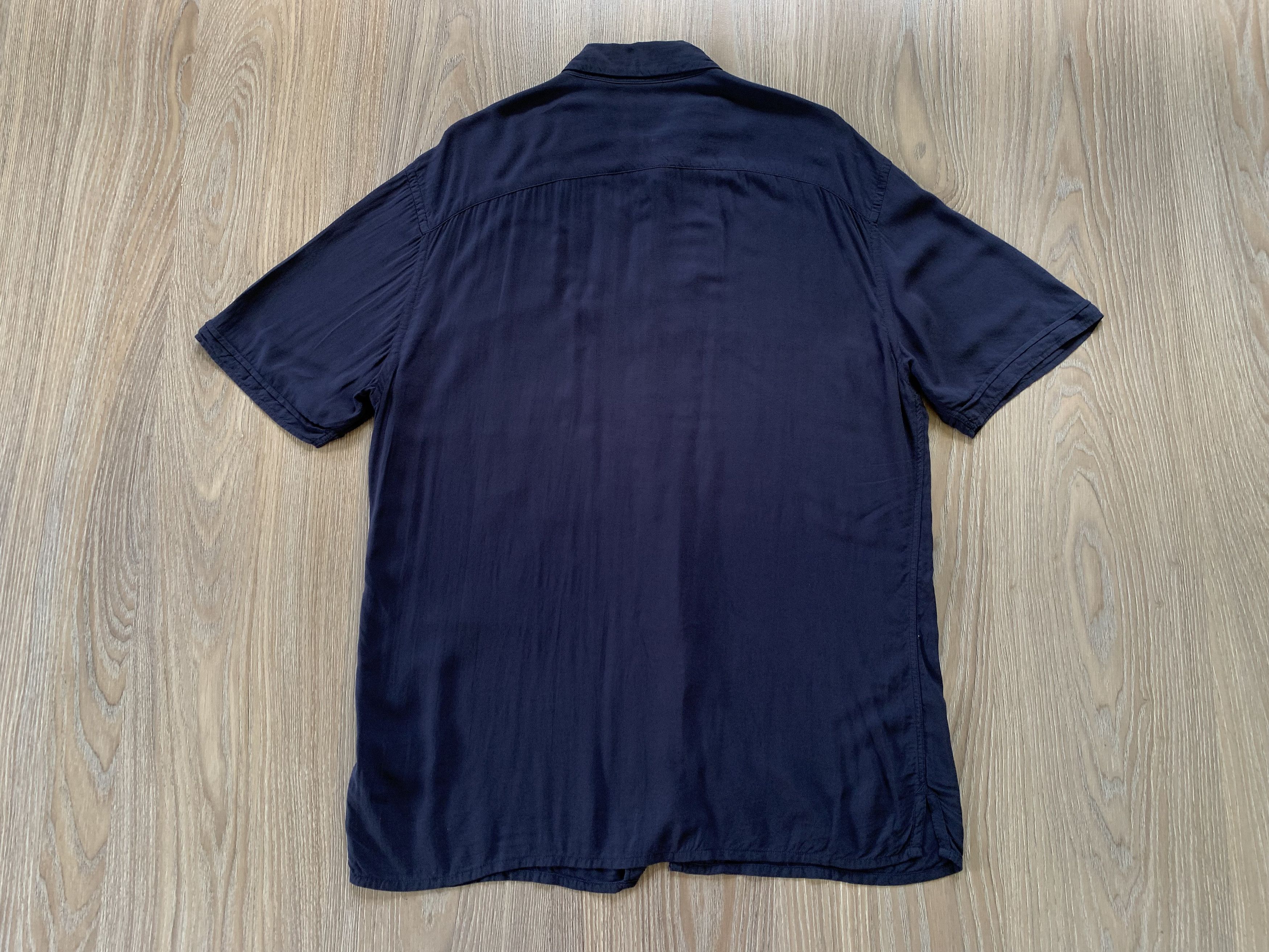 Allsaints Allsaints Cotton Light Blue Hawaiian Shirt Size US M / EU 48-50 / 2 - 3 Thumbnail