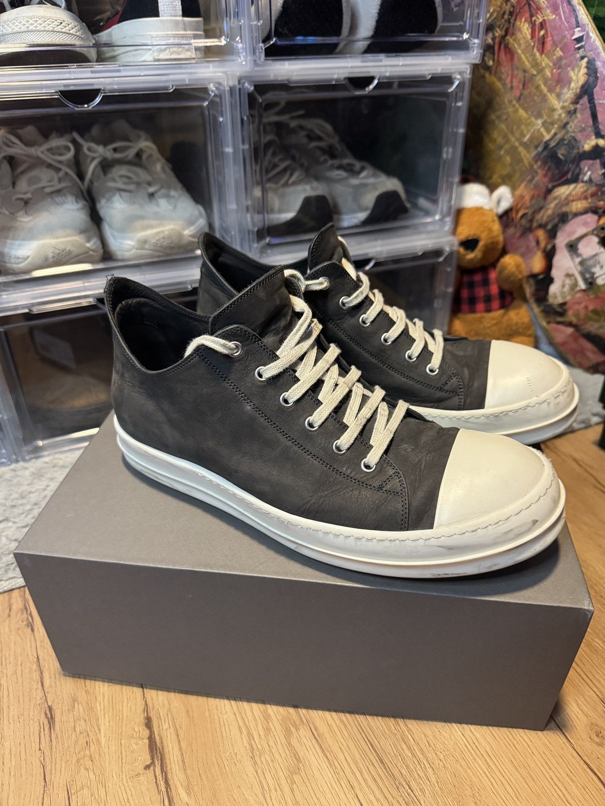 Rick Owens Rick Owens Ramones “Dark Dust” Size US 12 / EU 45 - 1 Thumbnail