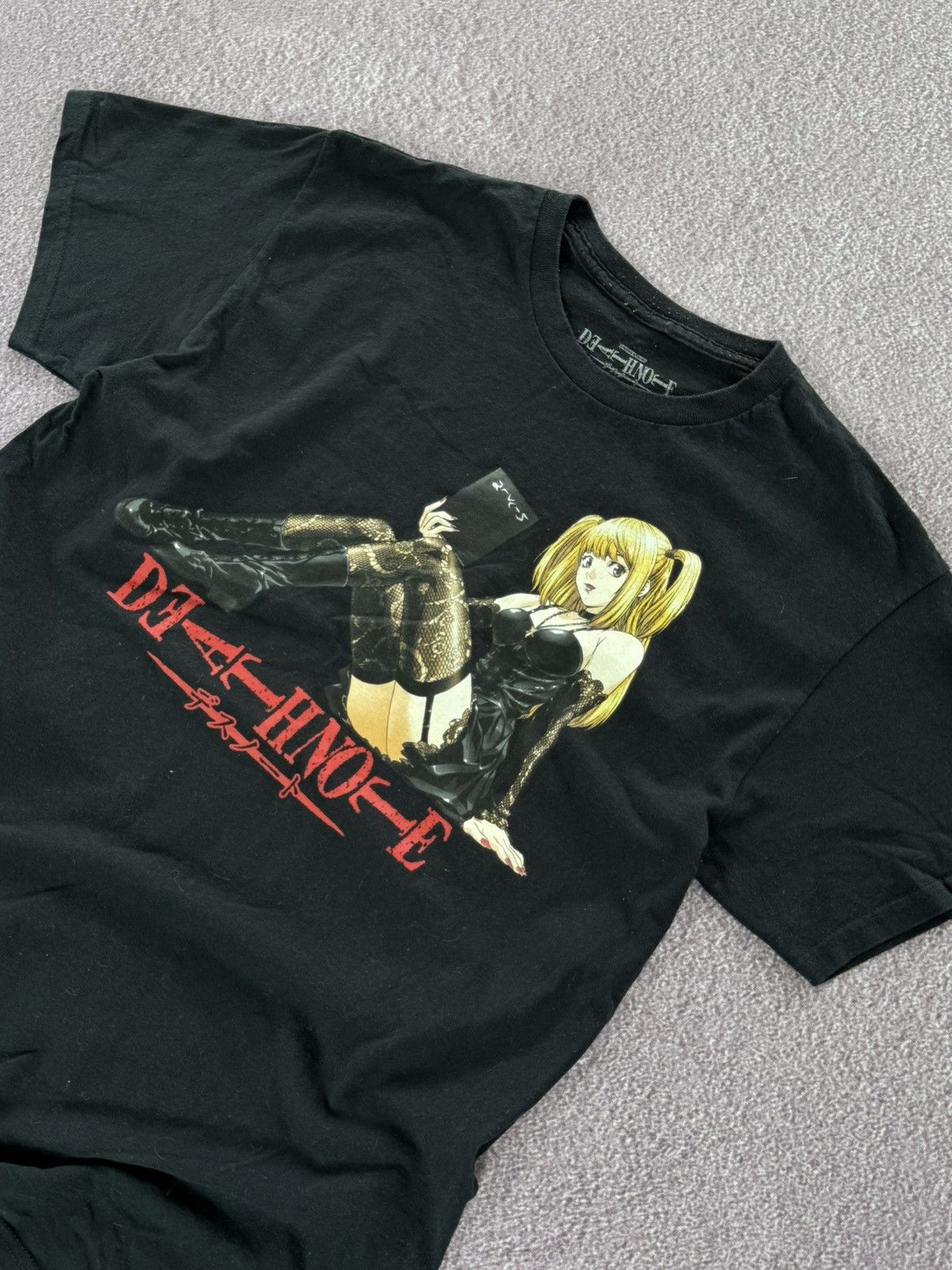 Anime Deathnote t shirt anime vintage Size US M / EU 48-50 / 2 - 6 Thumbnail