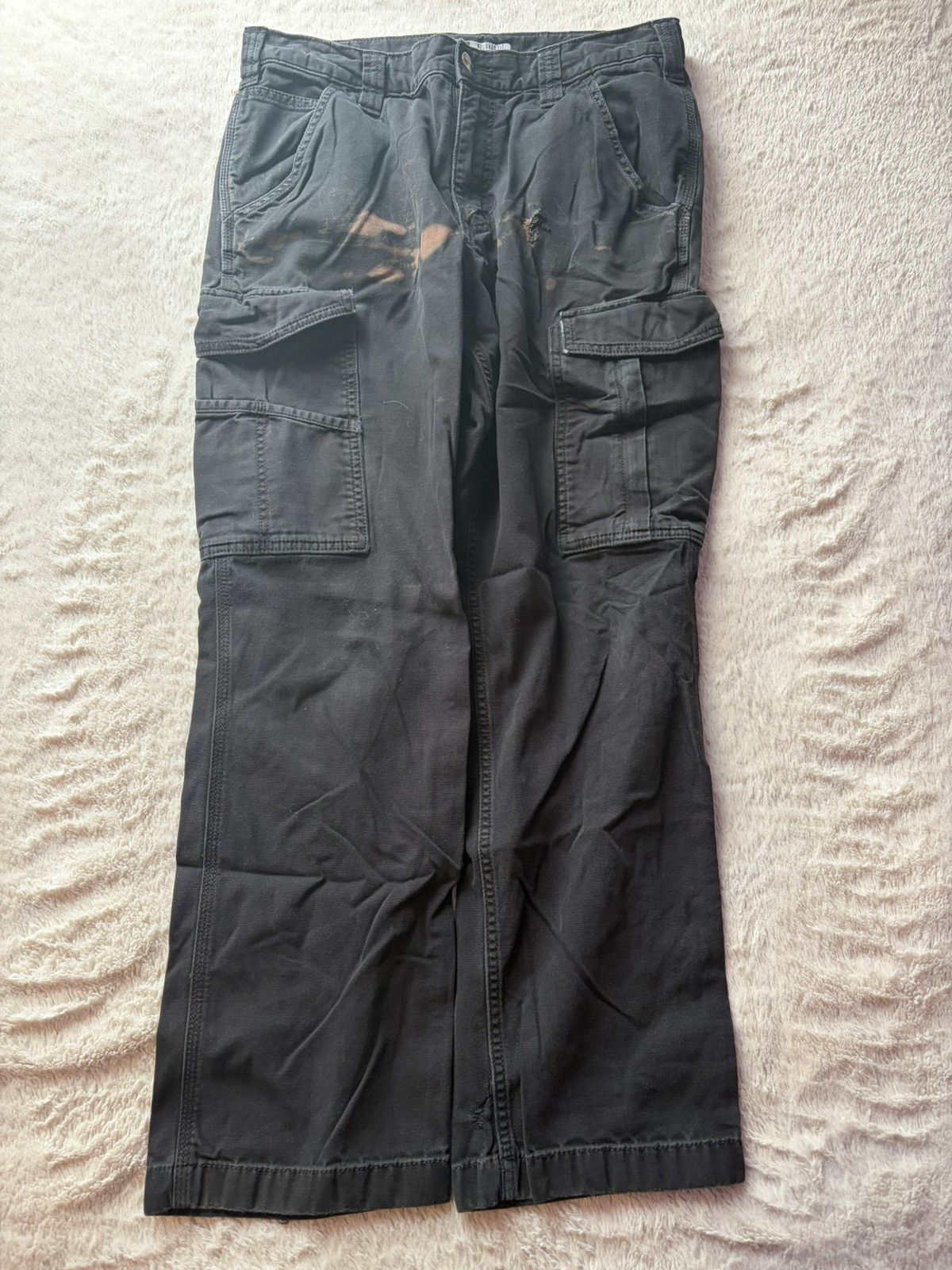 Carhartt Thrashed Carhartt relaxed fit cargo pants Size US 33 - 1 Thumbnail