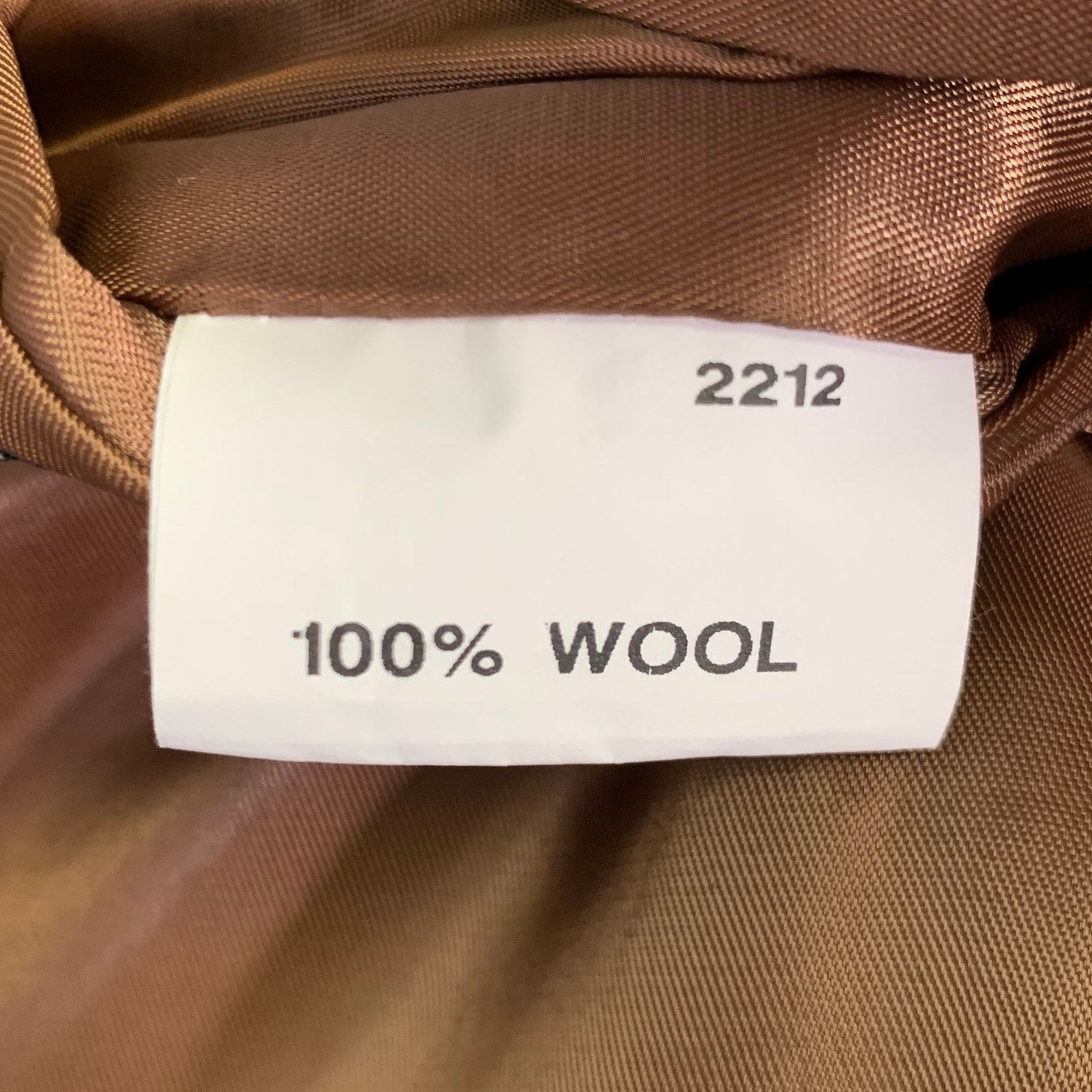 Jos. A. Bank JoS. A. BANK Size 42 Brown Wool Single Breasted Coat Size US L / EU 52-54 / 3 - 6 Thumbnail