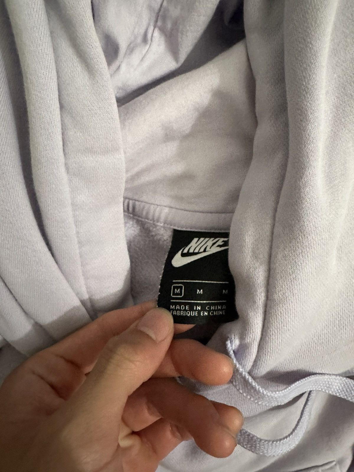 Nike Nike Purple Logo Hoodie Size US M / EU 48-50 / 2 - 3 Thumbnail