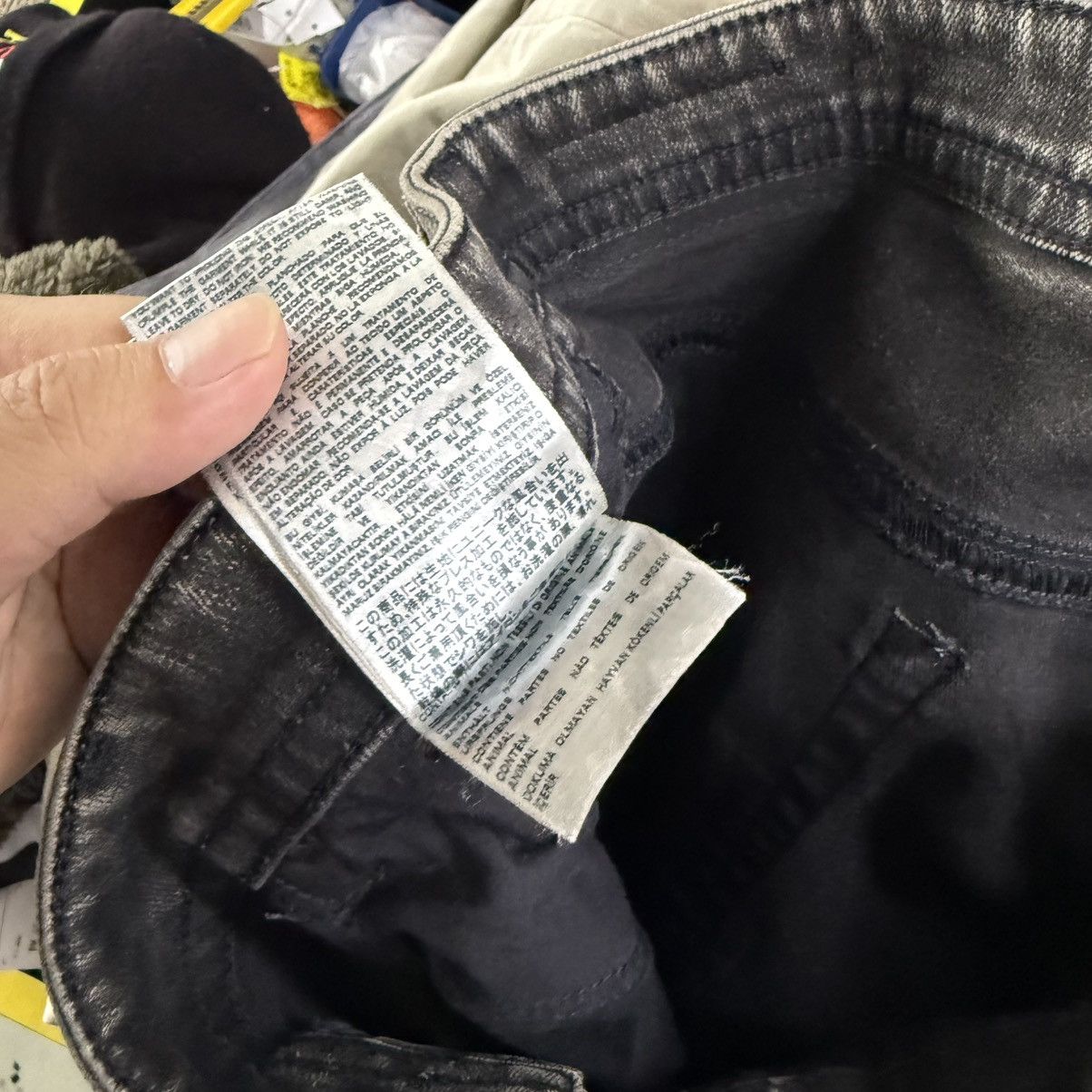 Diesel Diesel DNA FW2016 Thavar Jeans Distressed Denim Riot Punk Size US 34 / EU 50 - 18 Thumbnail