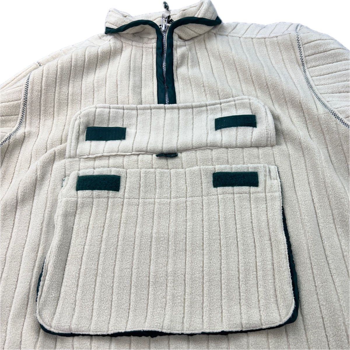 Vintage 90s DLO-NYC Quarter Zip Blanket Pullover Size US XL / EU 56 / 4 - 3 Thumbnail