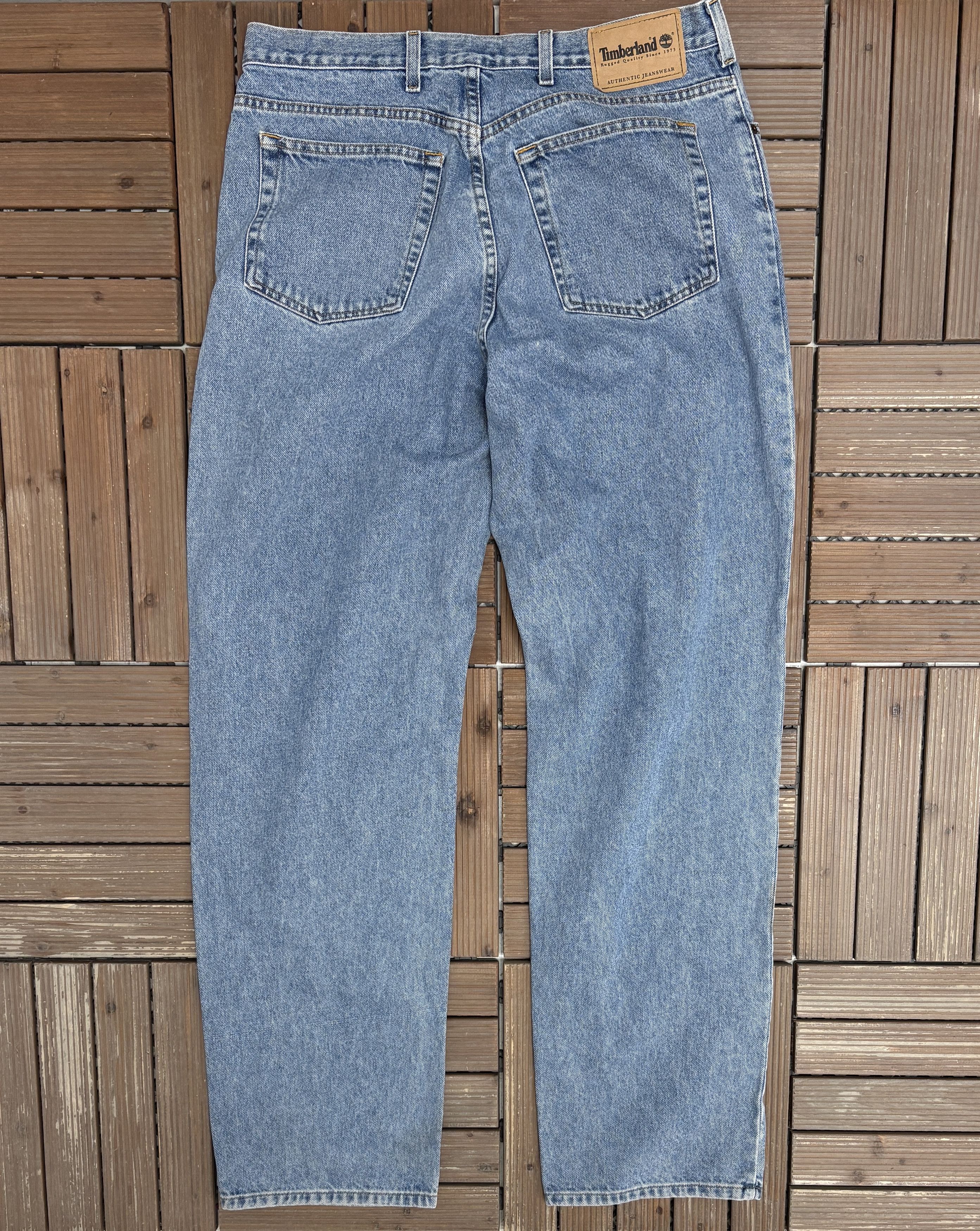 Timberland × Vintage Timberland Light Blue Denim Jeans Size 36 Size US 36 / EU 52 - 4 Thumbnail