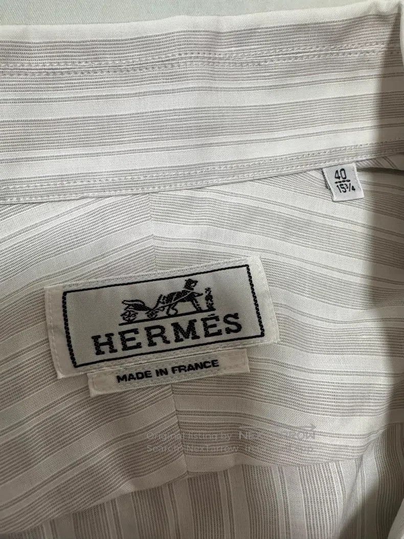 Hermes Hermes Linen jacket shirt, 20% linen + 80% cotton. Size US XXS / EU 40 - 6 Thumbnail