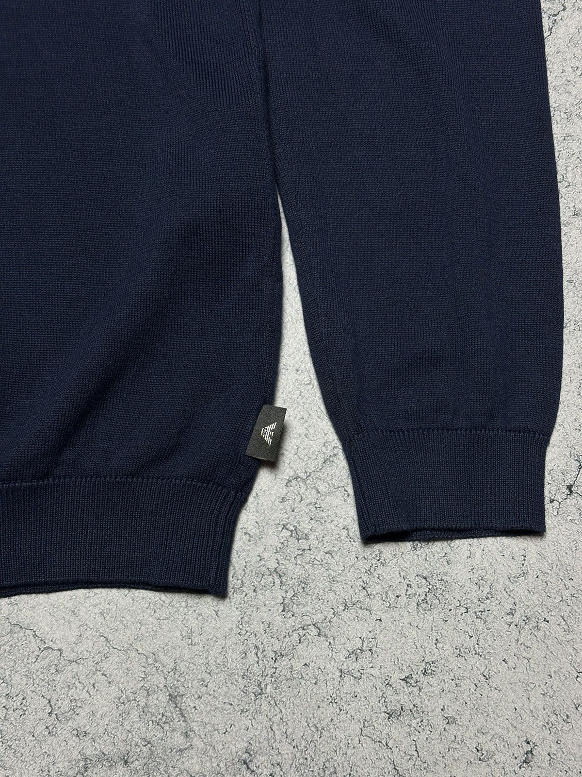 Emporio Armani Emporio Armani Big Logo Crewneck Sweater Size US S / EU 44-46 / 1 - 5 Thumbnail
