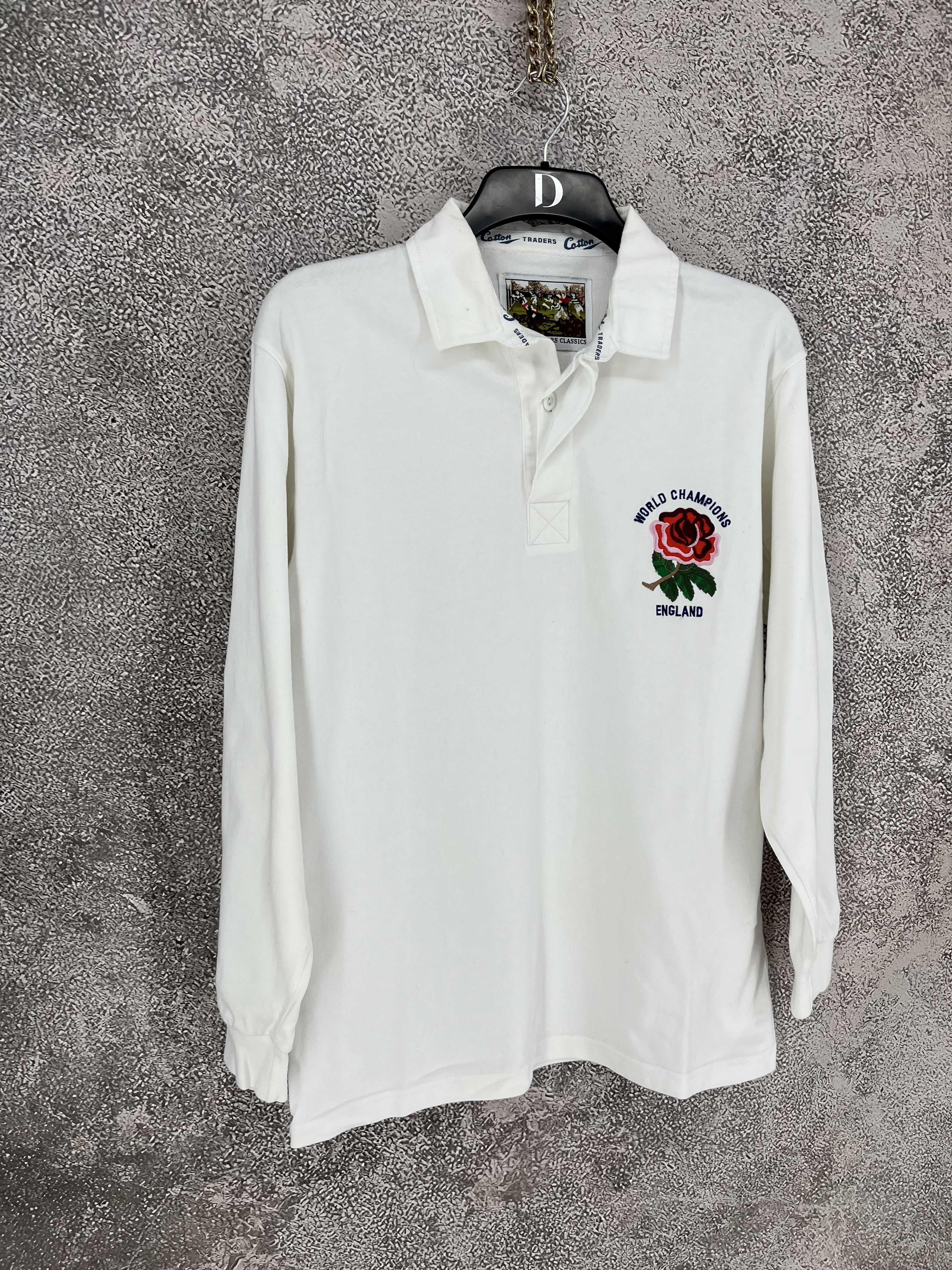 Cotton Traders England Rugby Union 1991 1992 Cotton Traders home jersey Size US M / EU 48-50 / 2 - 2 Thumbnail