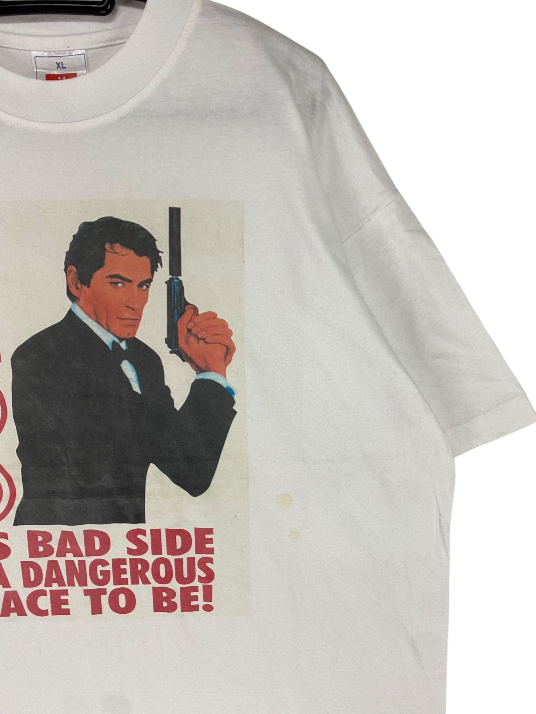 Vintage 90s 007 James Bond deadstock movie shirt Size US XL / EU 56 / 4 - 3 Thumbnail