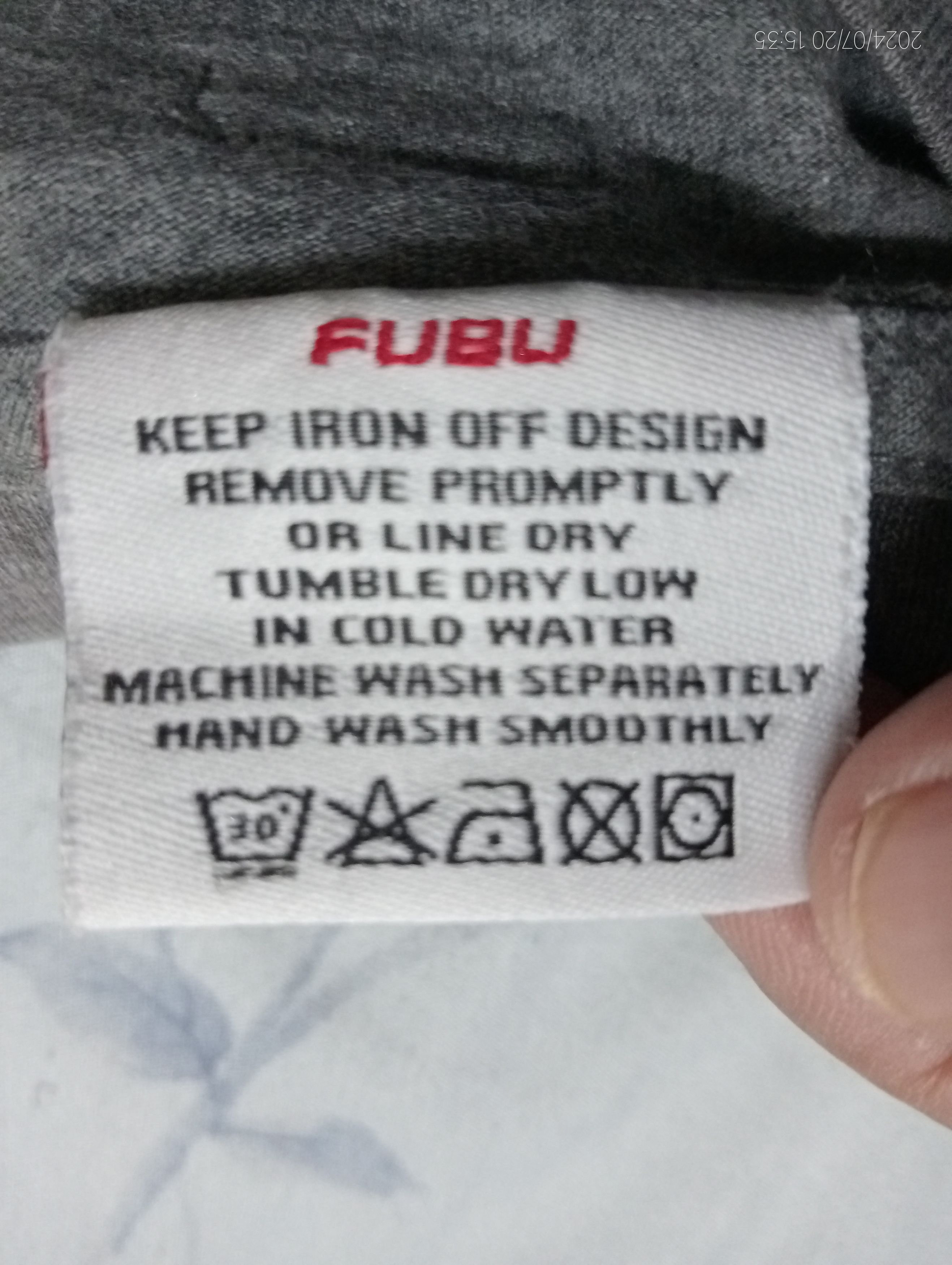 Fubu Vintage Fubu Athl. Dept. Tee Size US S / EU 44-46 / 1 - 2 Thumbnail
