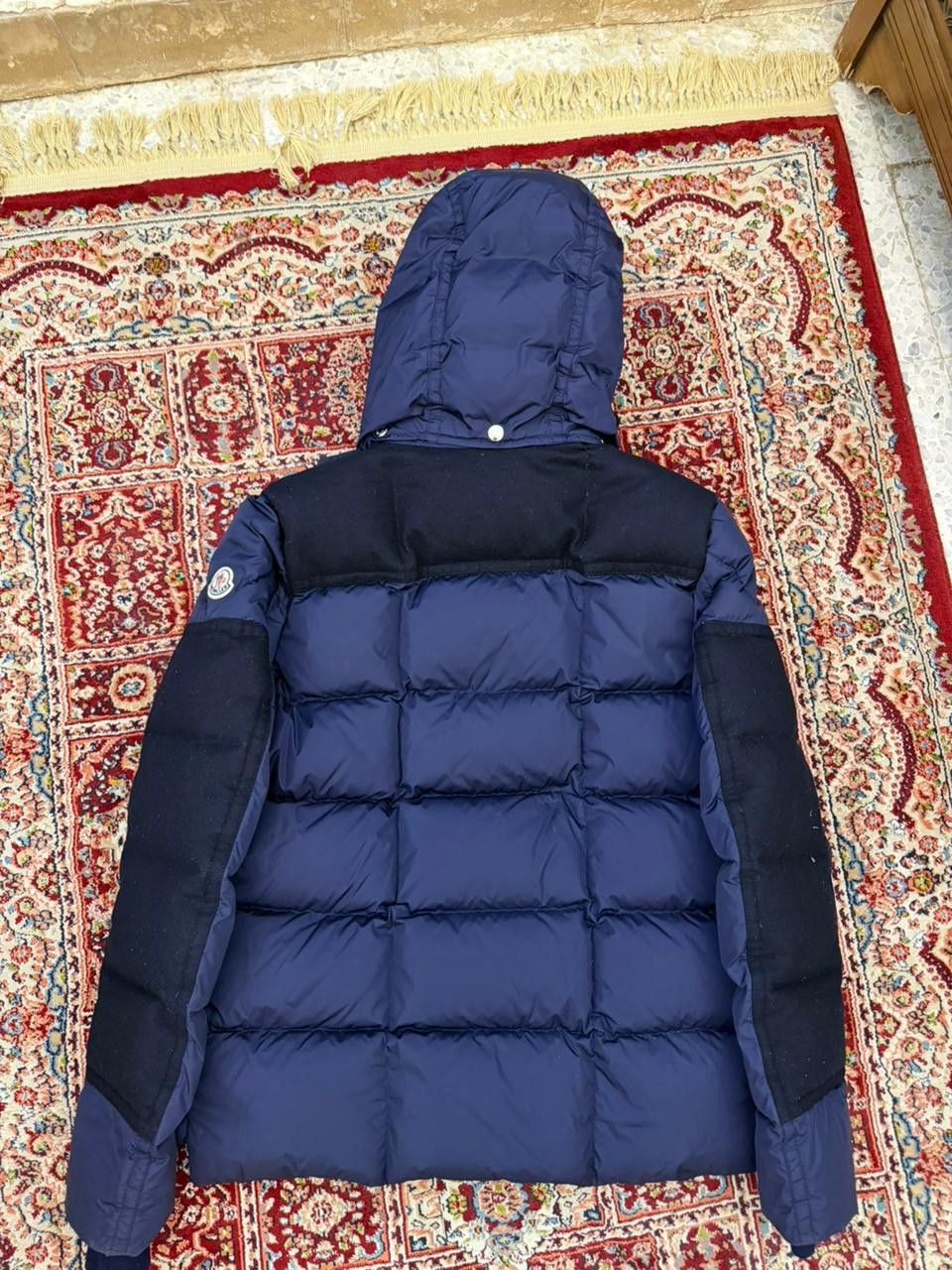 Moncler Moncler Mens Puffer Jacket Size 3 Dimier Blue Size US L / EU 52-54 / 3 - 3 Thumbnail