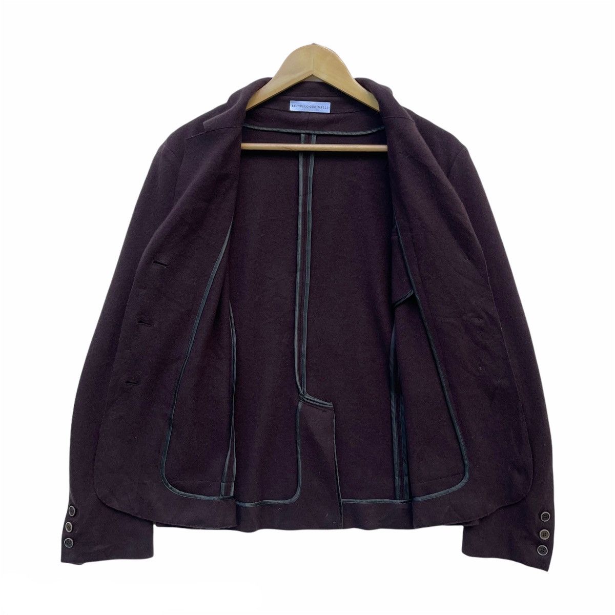 Brunello Cucinelli Brunello Cucinelli Wool Cashmere Button Ladies Jacket Size M / US 6-8 / IT 42-44 - 3 Thumbnail