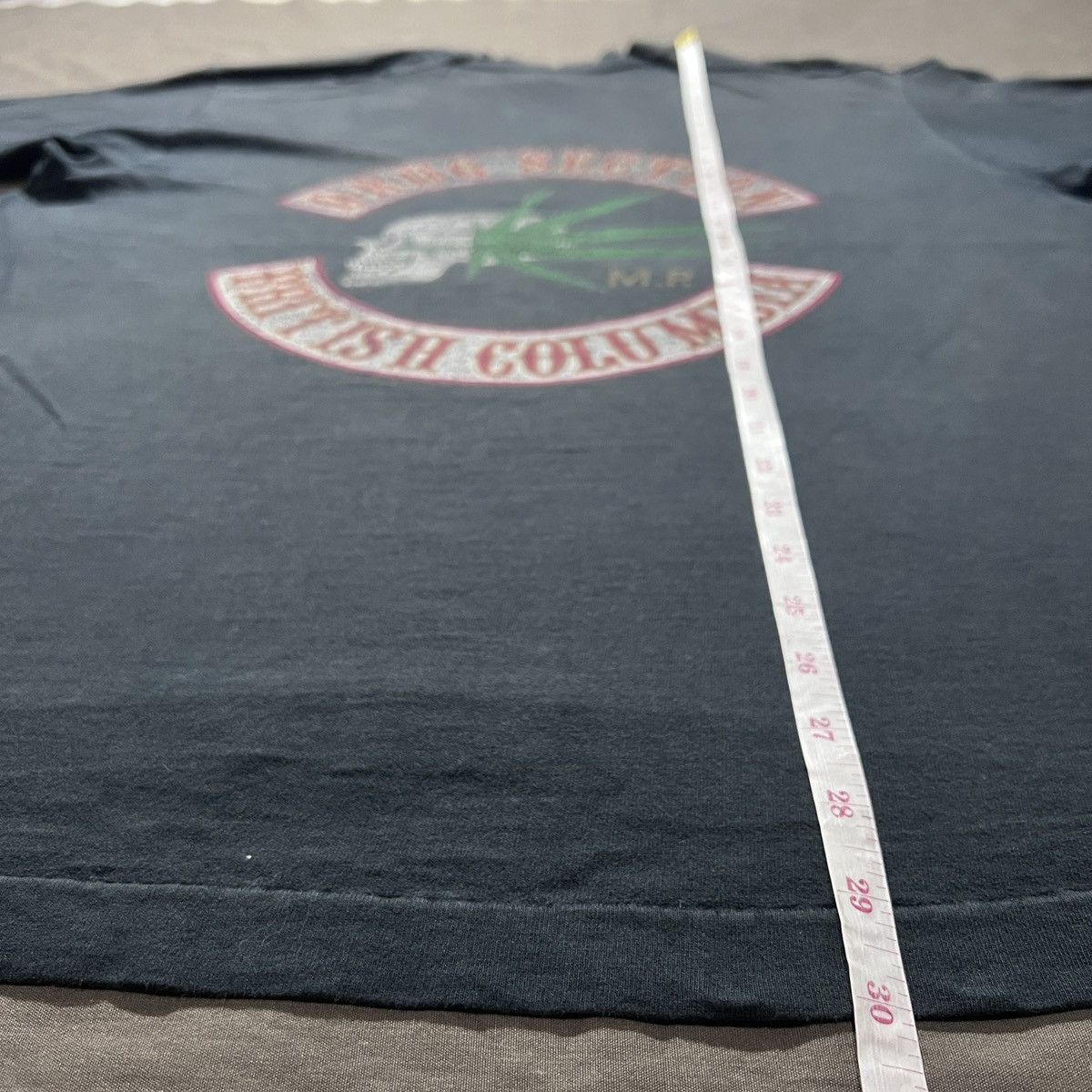 Vintage VTG. 90s Drug Section skull marijuana weed graphic Faded XL Size US XL / EU 56 / 4 - 13 Thumbnail