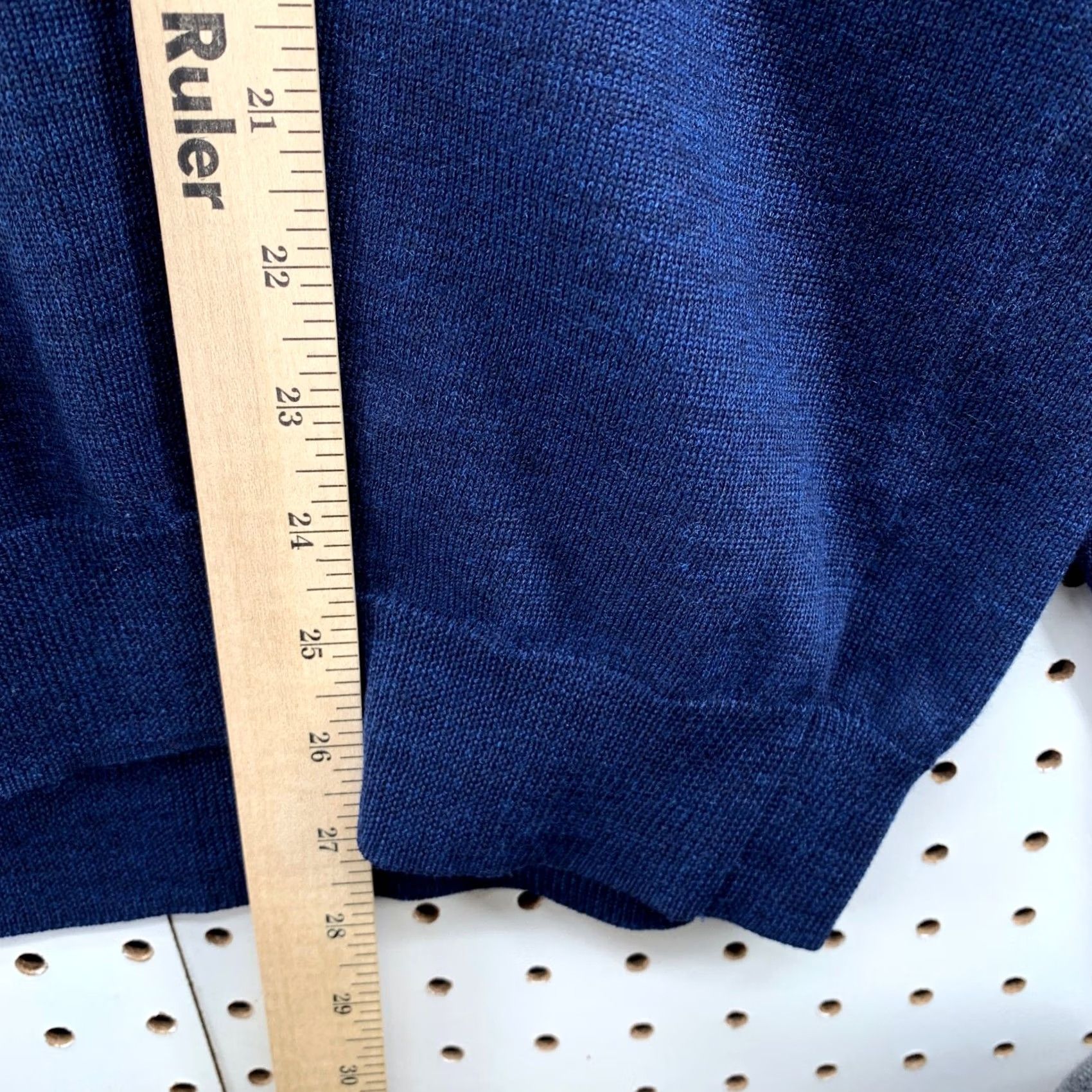 Vintage Kenneth Roberts Platinum 100% Wool Sweater Men XL Blue V-Neck Pullover Size US XL / EU 56 / 4 - 7 Thumbnail
