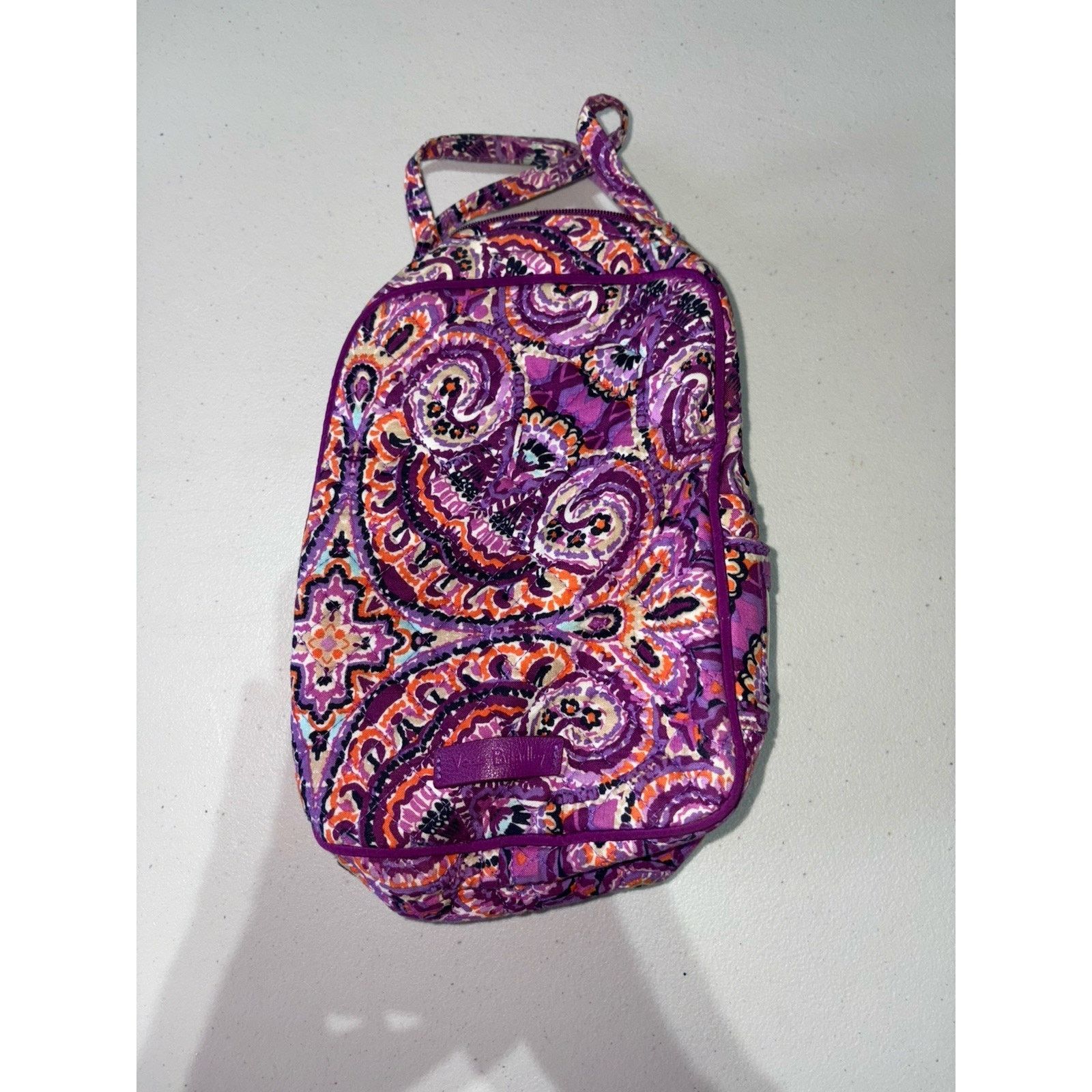Vera Bradley Vera Bradley Lunch Bunch Lunch Bag-Plum Crazy Pattern Size ONE SIZE - 1 Thumbnail