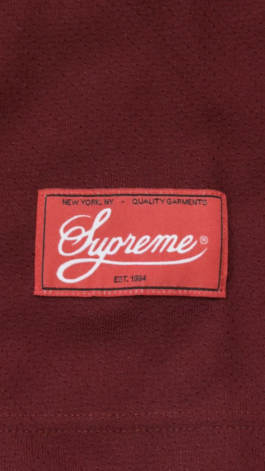 Supreme Supreme Demon Hockey Jersey - Cardinal - FW21 - DS no tags Size US L / EU 52-54 / 3 - 5 Thumbnail