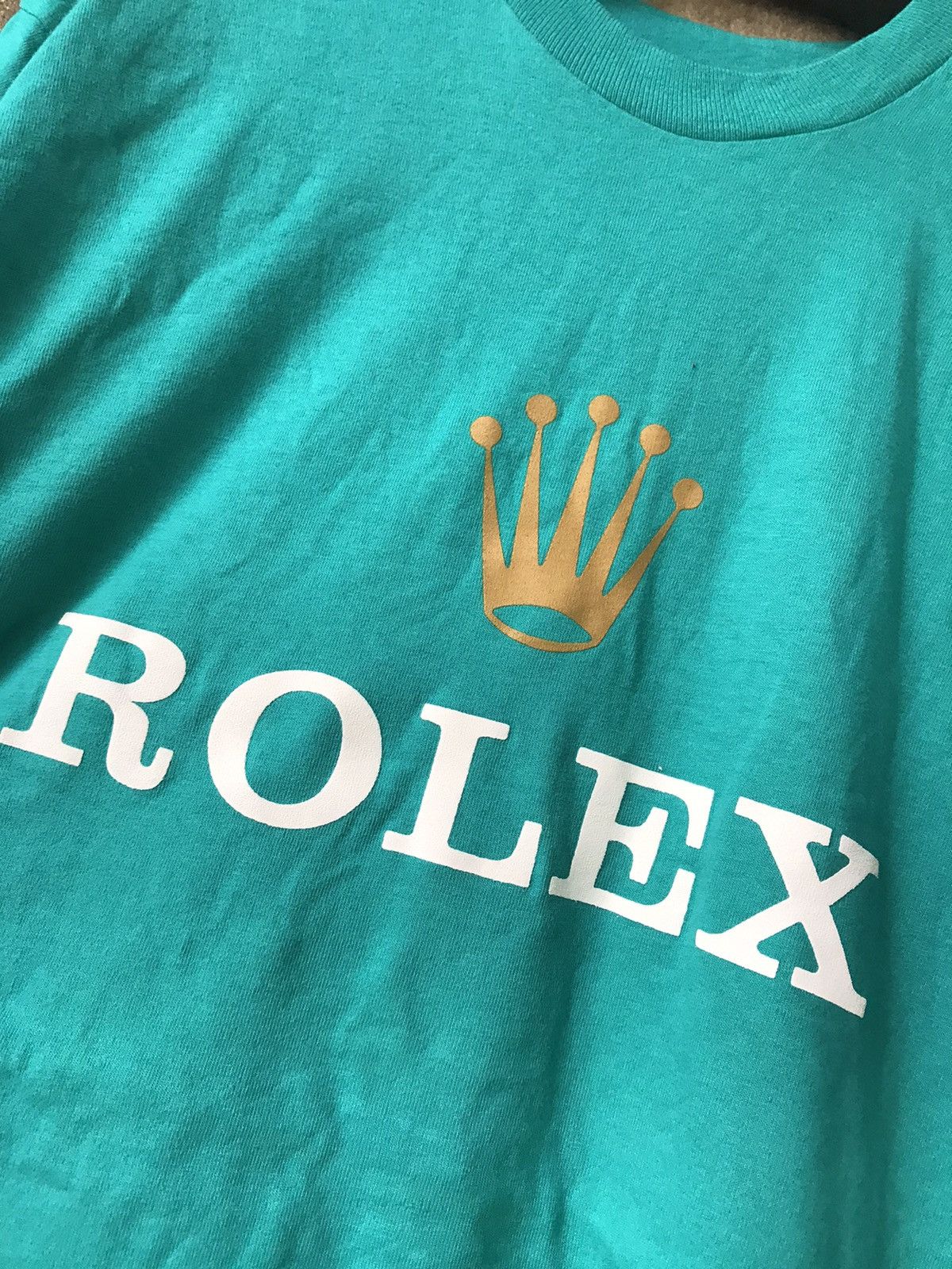 Rolex × Vintage Vintage 90s Rolex Shirt Size US L / EU 52-54 / 3 - 2 Thumbnail