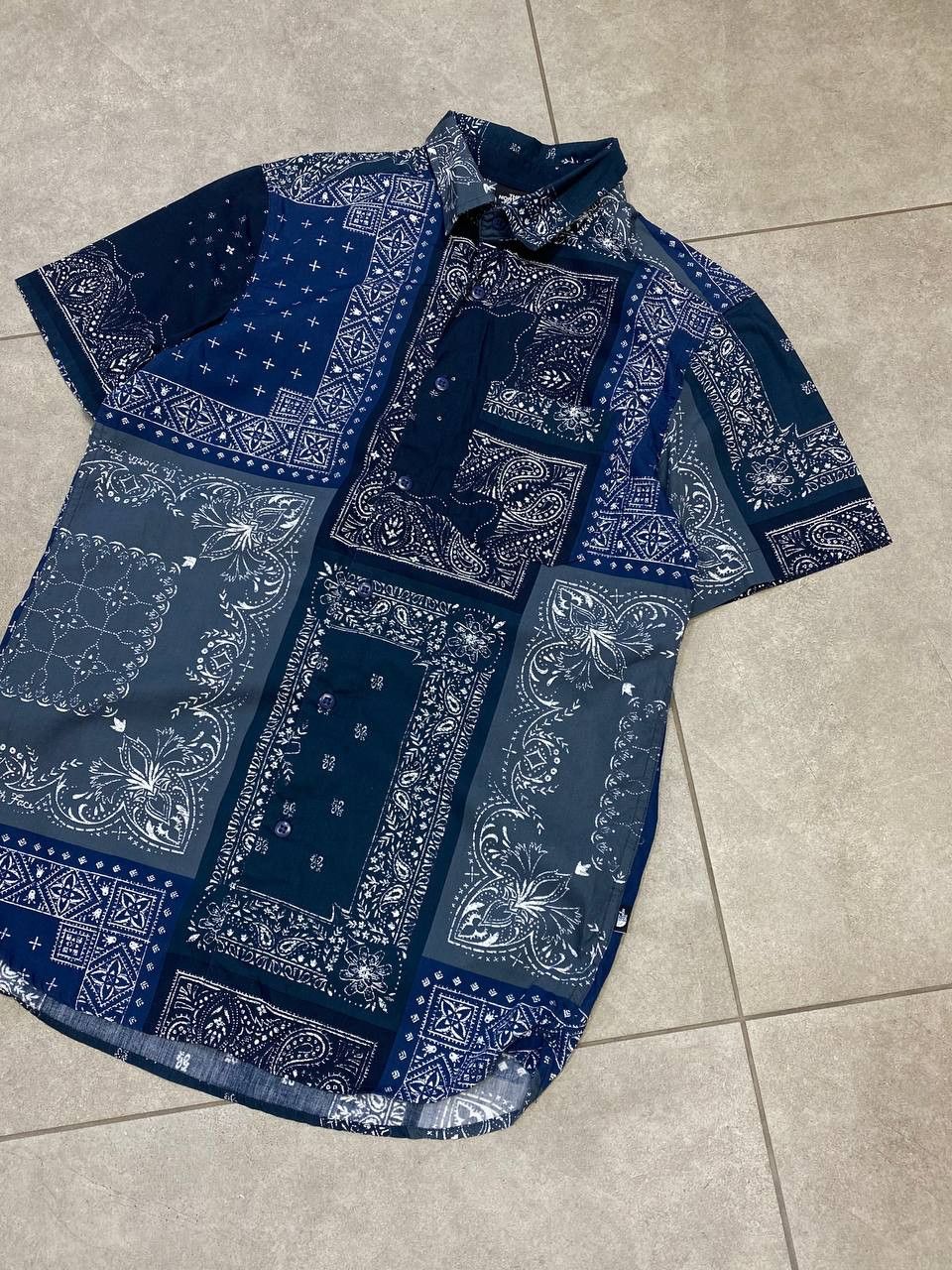 The North Face The North Face Bandana Patchwork SS Buttons Shirt Size US S / EU 44-46 / 1 - 4 Thumbnail