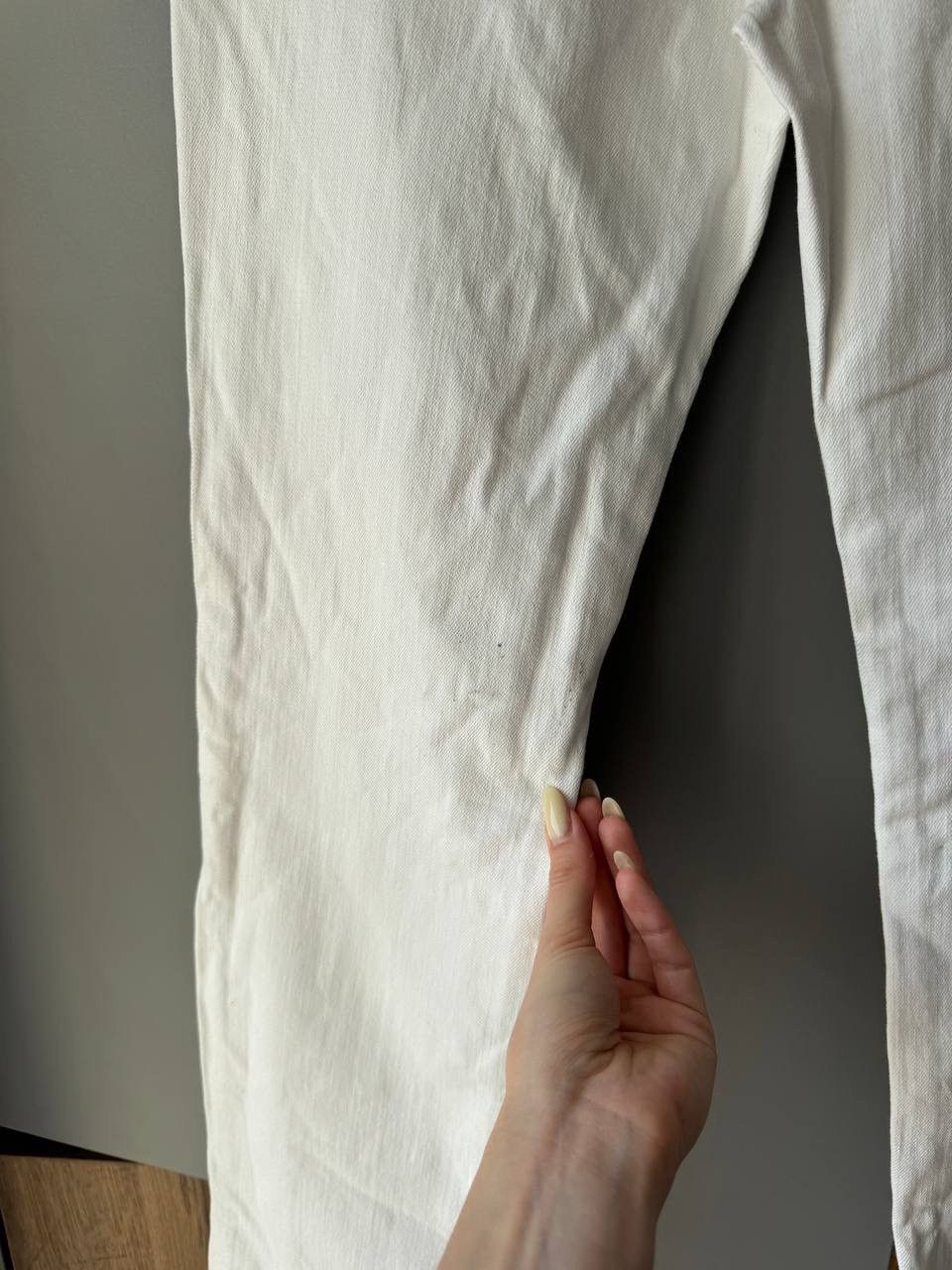 Alexander McQueen Alexander McQueen White Jeans Cotton Embroidered MCQ Size 30" / US 8 / IT 44 - 5 Thumbnail