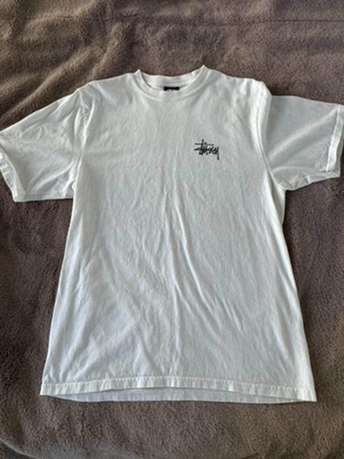 Stussy Stussy White Graphic Logo T-Shirt Size M Size US M / EU 48-50 / 2 - 1 Thumbnail