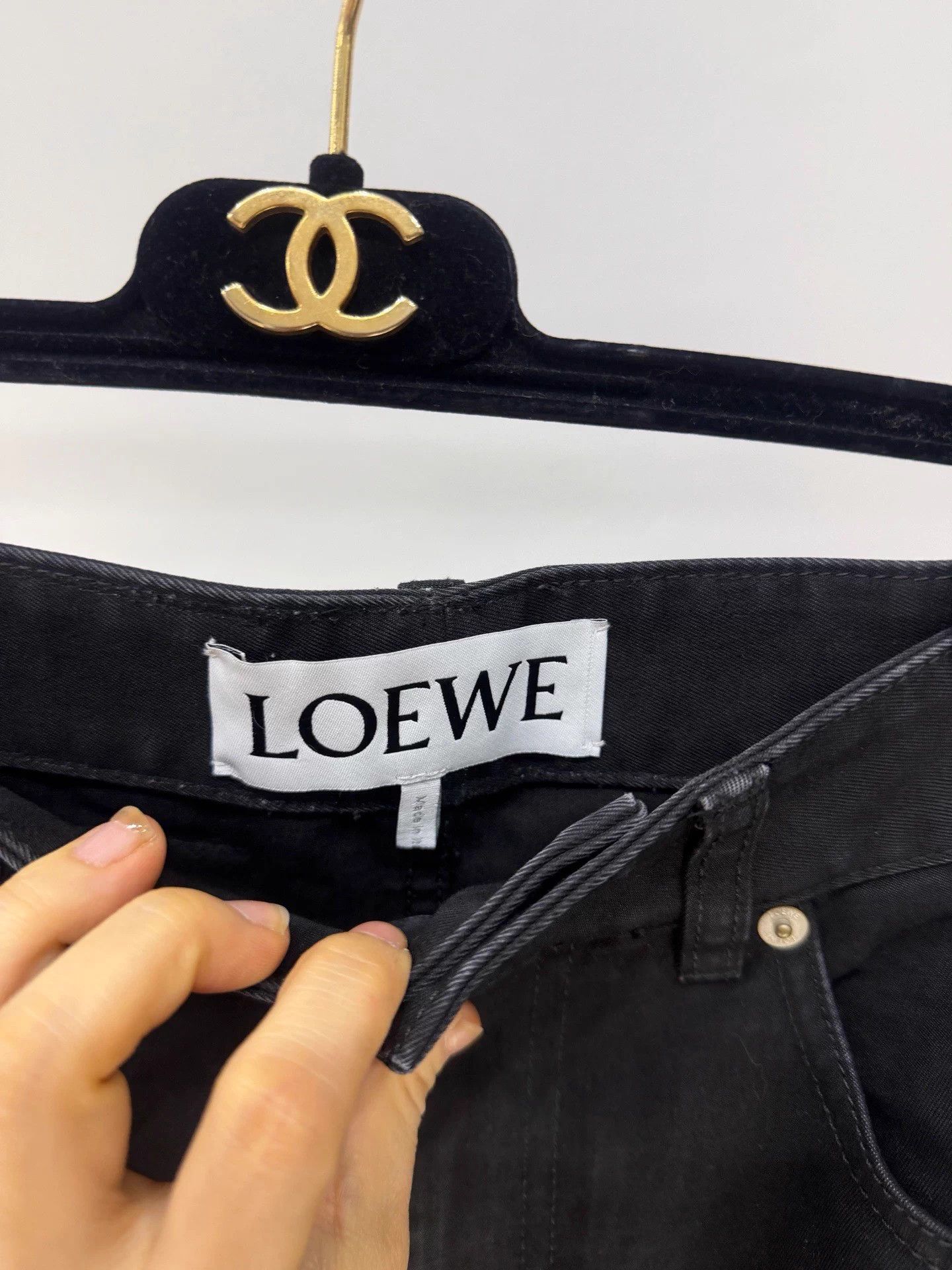 Loewe Loewe 25 Yang Mi scimitar jeans 34 Mint Size 24" / US 00 / IT 34 - 3 Thumbnail