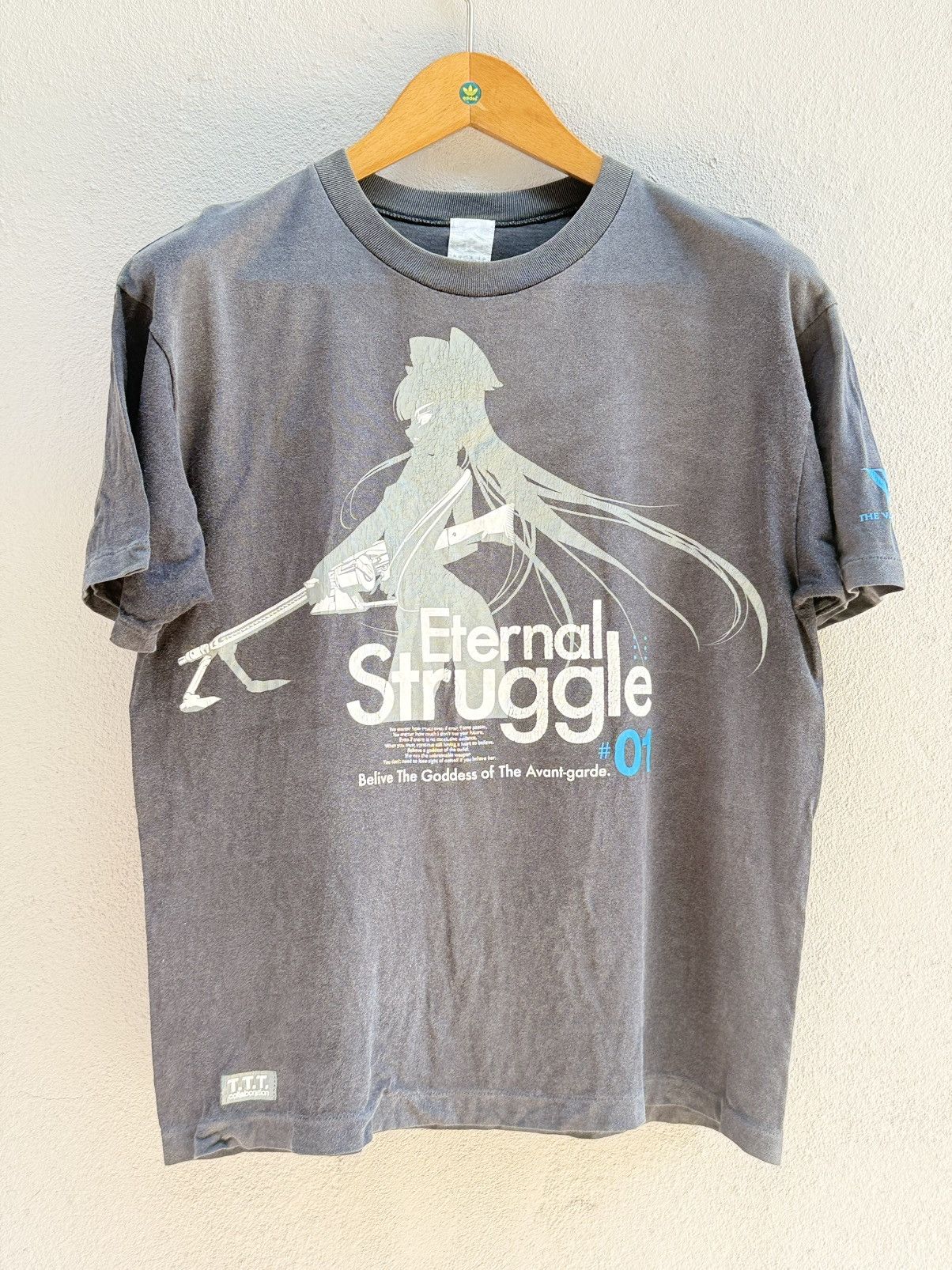 Anime Thrashed Vintage Anime The White Lion Collabolation Faded T Size US M / EU 48-50 / 2 - 1 Thumbnail