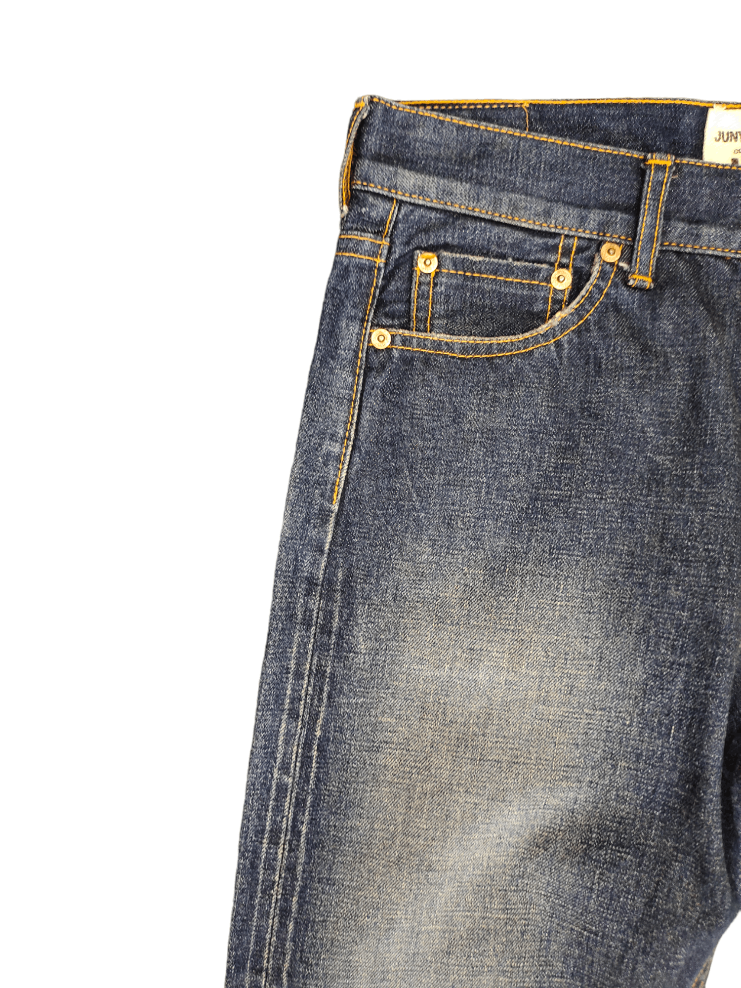 Junya Watanabe AD2015 Junya Watanabe Sand Wash Selvedge Denim Jeans Size US 30 / EU 46 - 5 Thumbnail