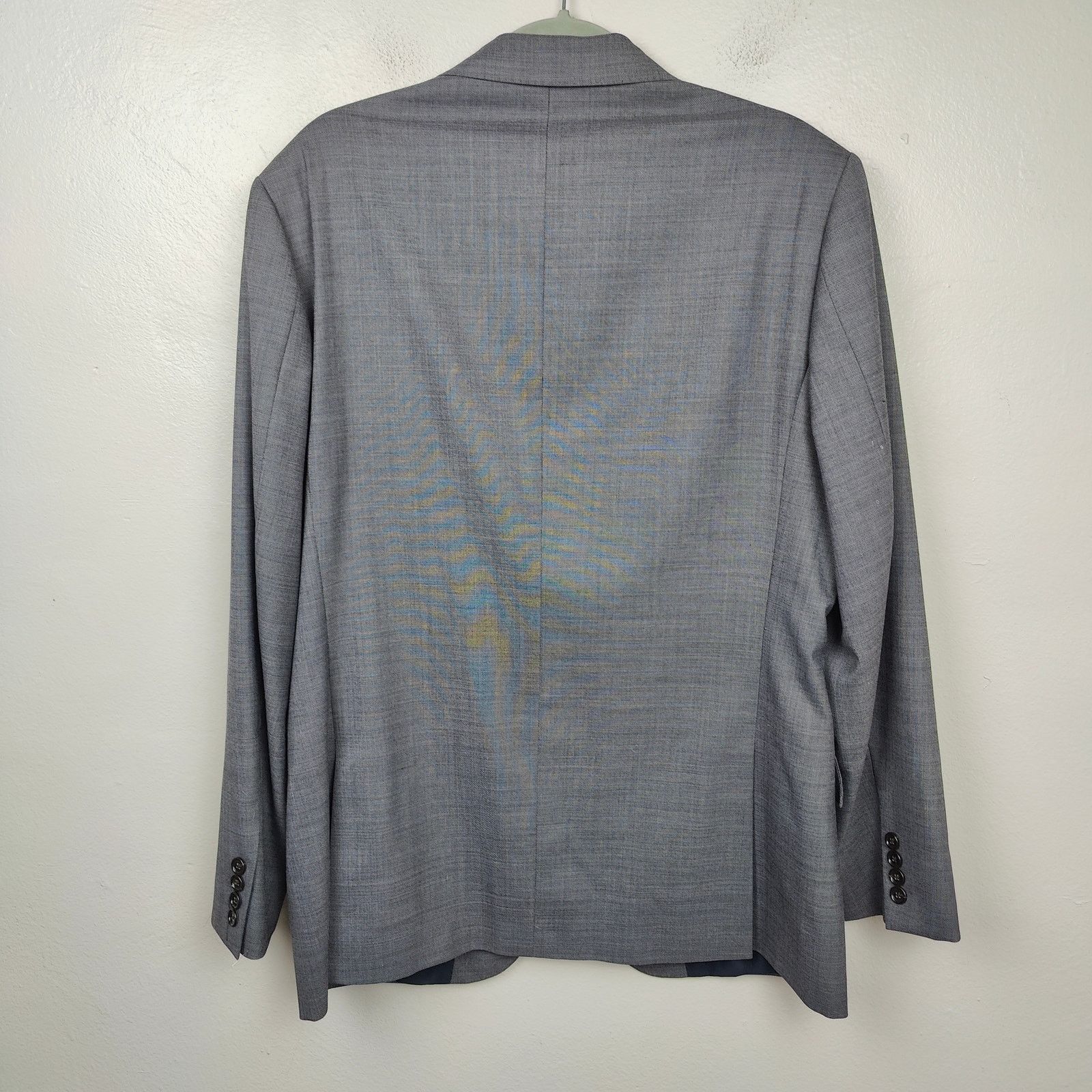 J.Crew J Crew Ludlow Blazer Mens 42R Gray Four Season Wool Size 42R - 6 Thumbnail