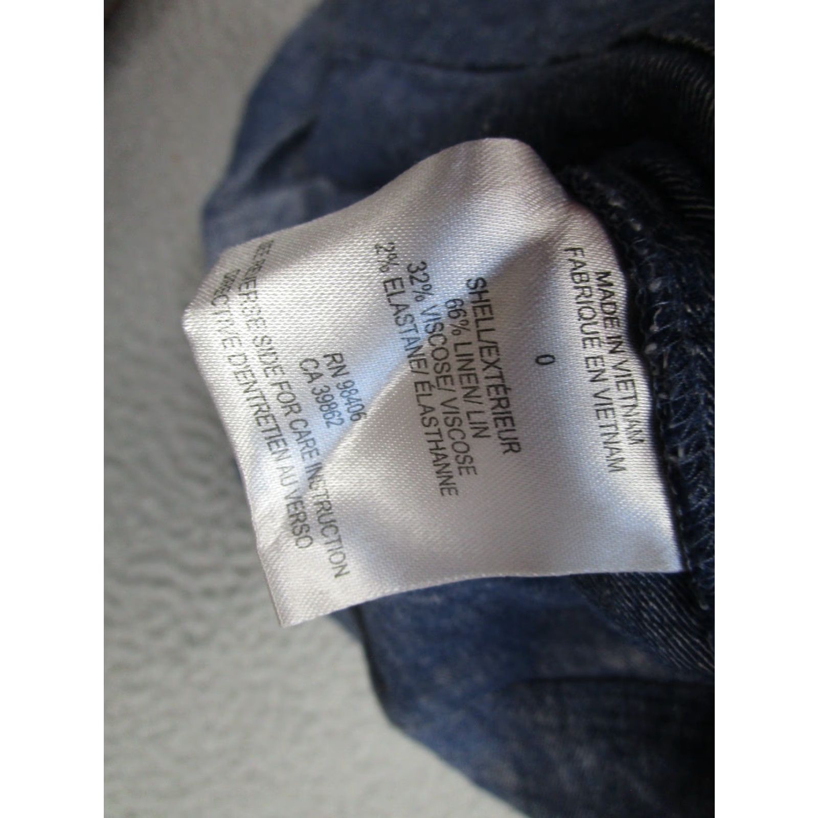 Theory Theory Dress Womens 0 Blue Linen Sleeveless Mini Shift T-Shirt Dress Short Blue 0 Women Size XS / US 0-2 / IT 36-38 - 6 Thumbnail