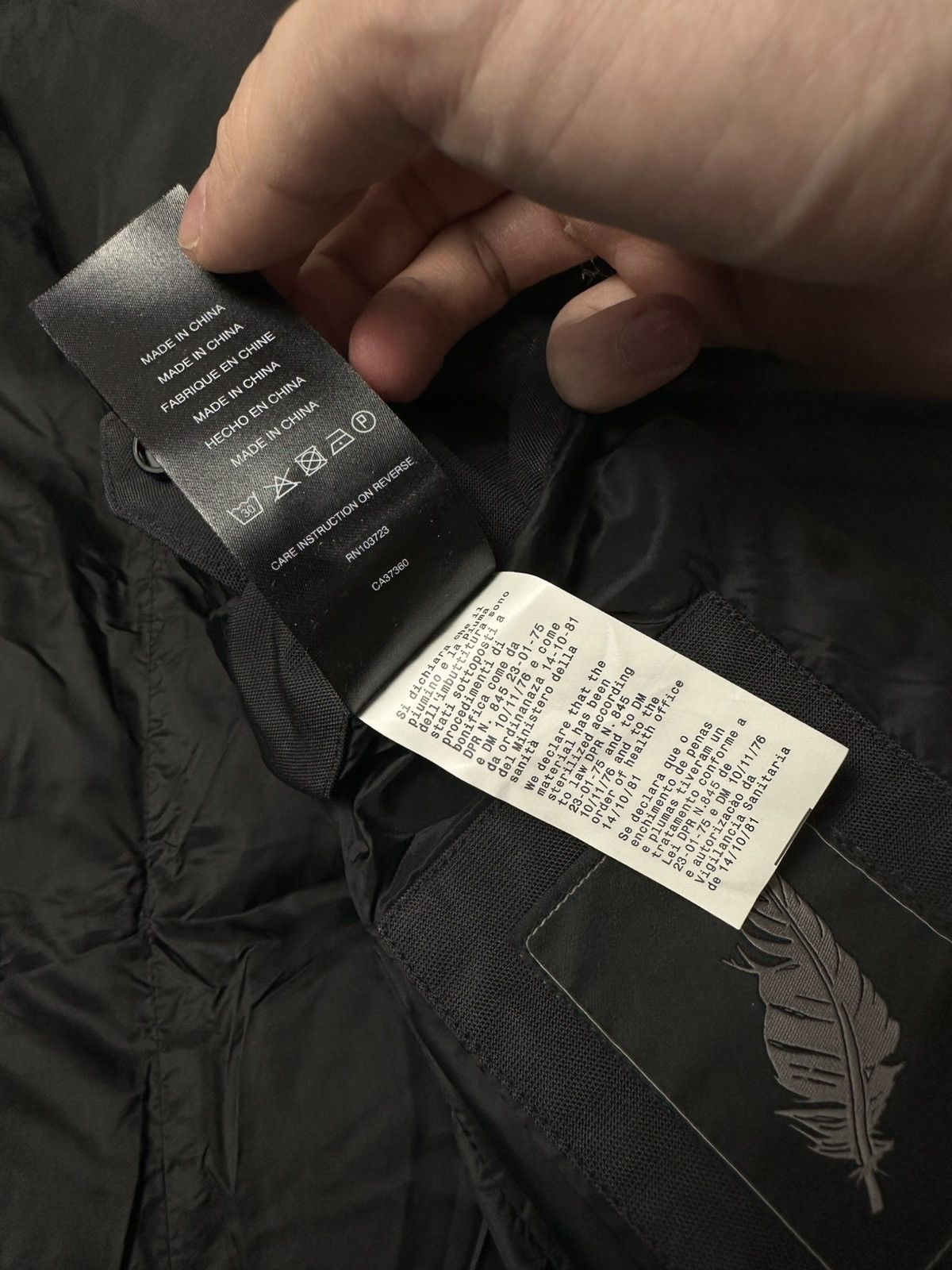Armani Collezioni RRP 900 Armani Collezioni Down Puffer Jacket Size US M / EU 48-50 / 2 - 10 Thumbnail