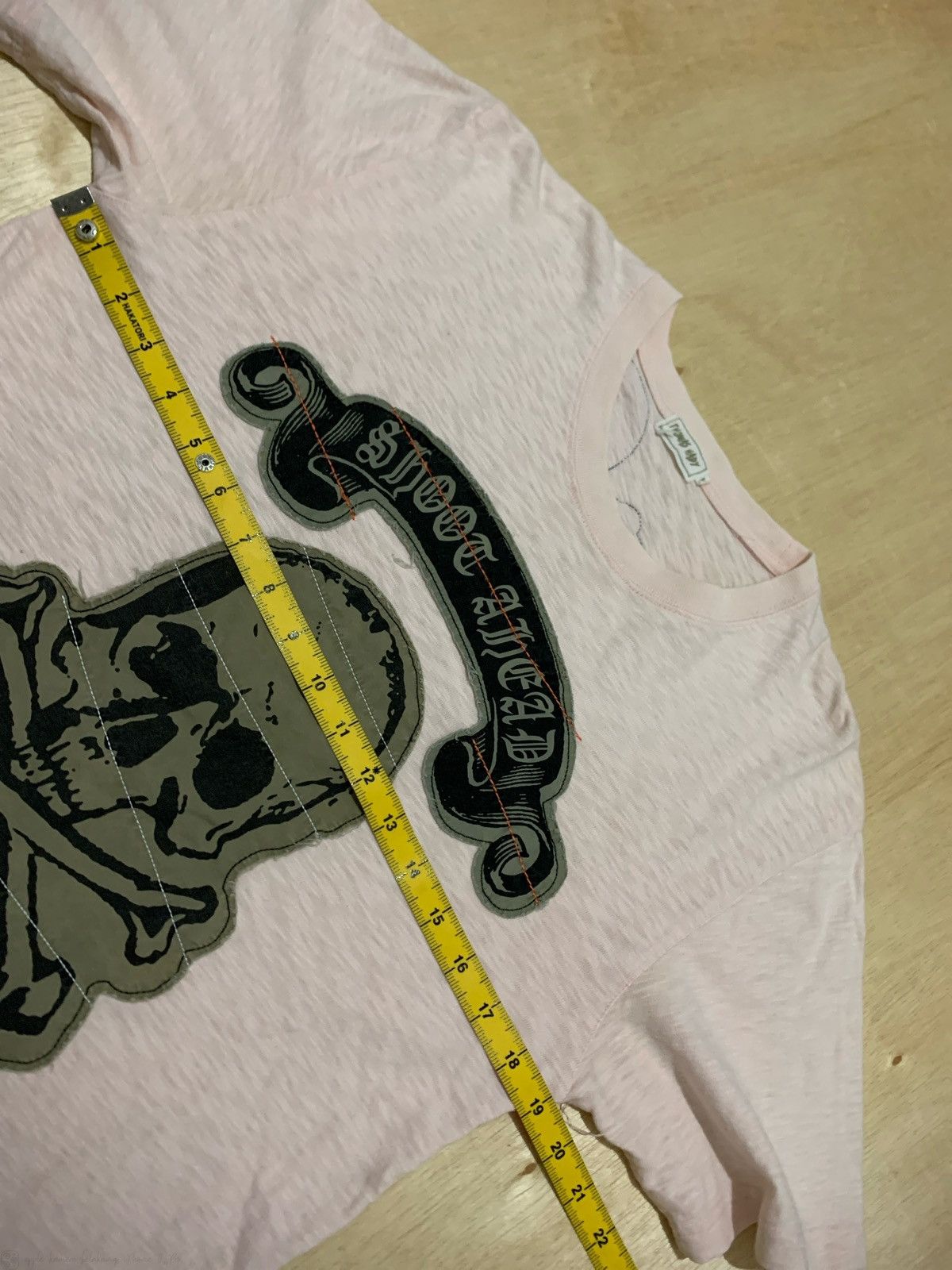 Hysteric Glamour × If Six Was Nine × Japanese Brand Y2k Thomas Hady Shooc Ahead Skull Tshirt Punk Style Size US M / EU 48-50 / 2 - 12 Thumbnail