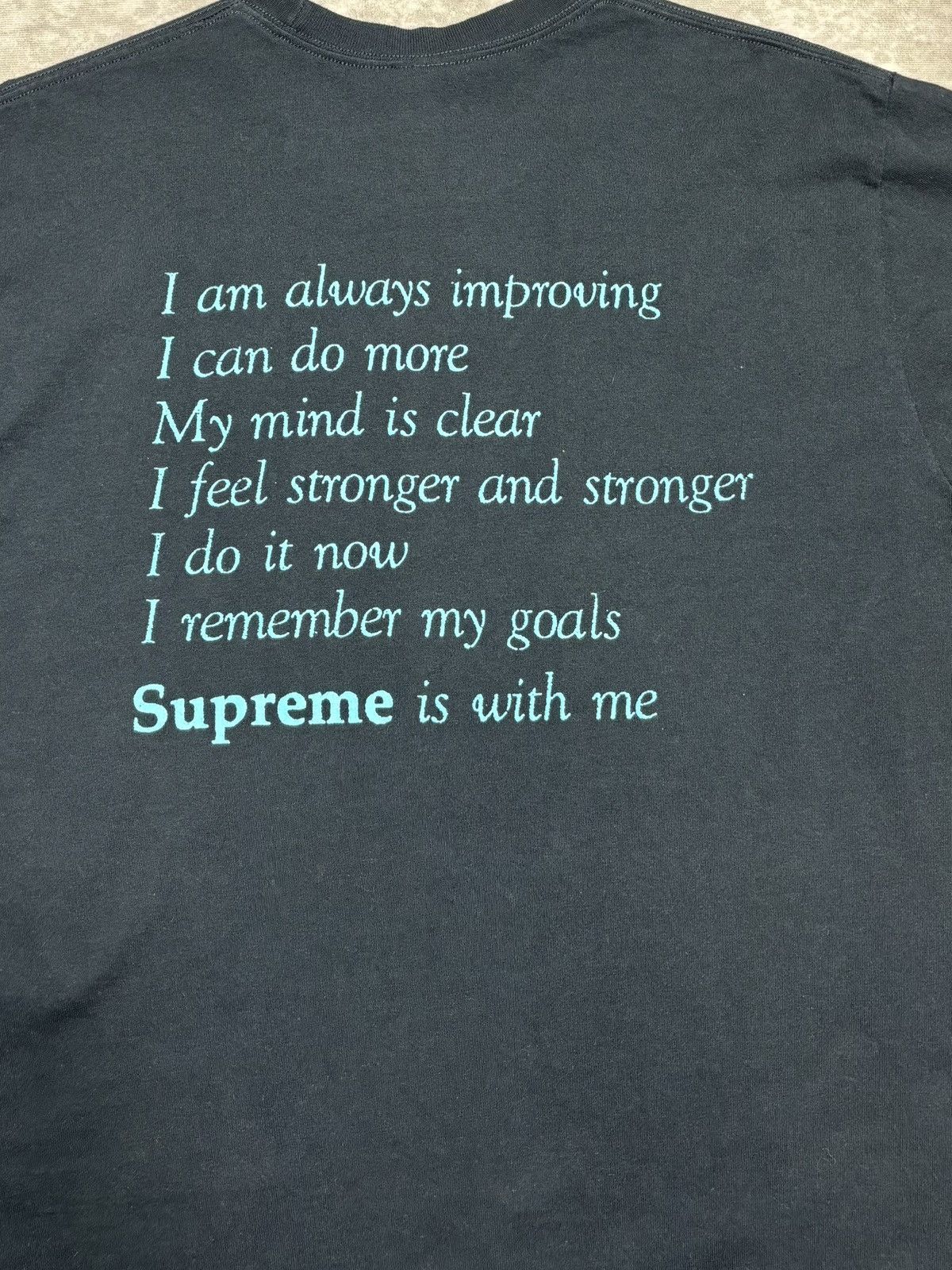 Supreme Supreme Stay Positive Tee Size US L / EU 52-54 / 3 - 3 Thumbnail