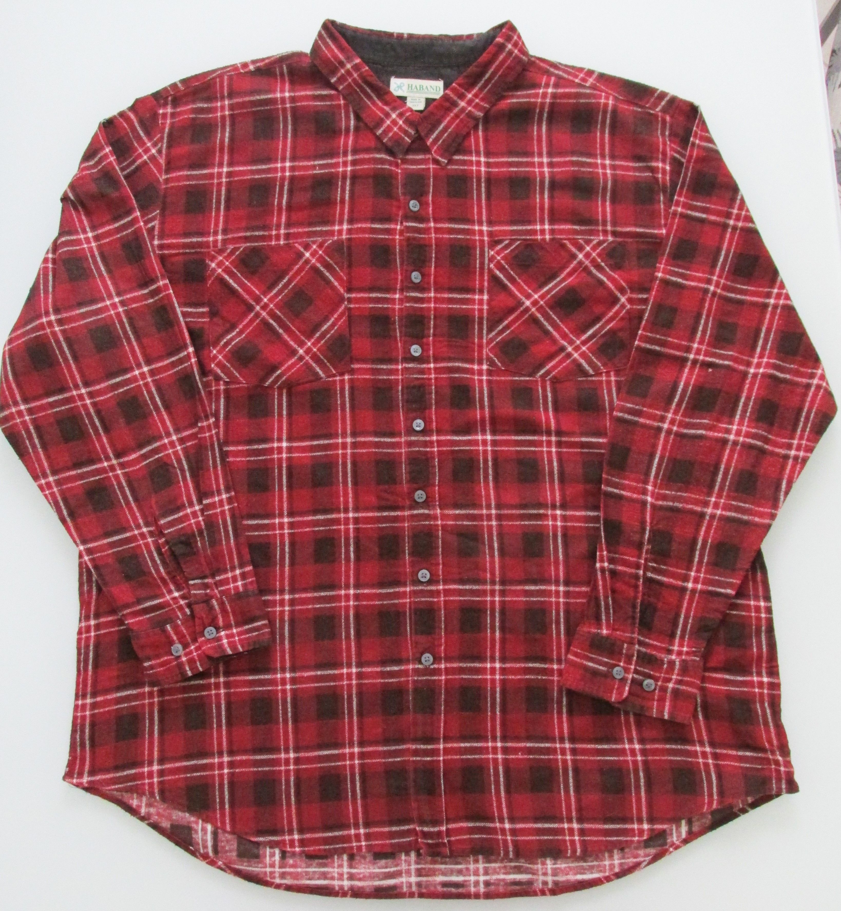 Haband Haband Men's Flannel Western Shirt Size 3XLT Size US XXL / EU 58 / 5 - 1 Thumbnail