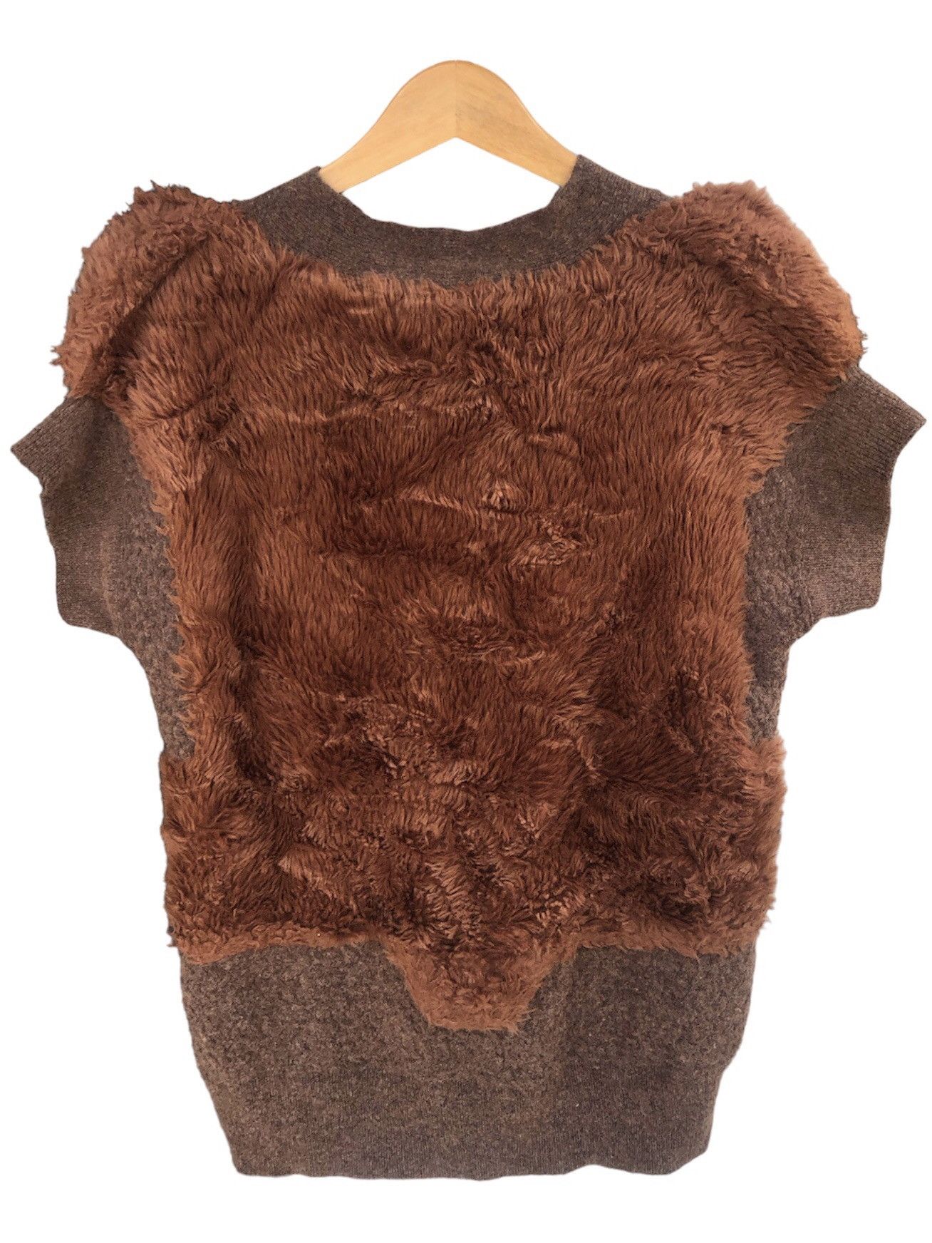 Archive Ne Net Knit With Fur by Issey Miyake