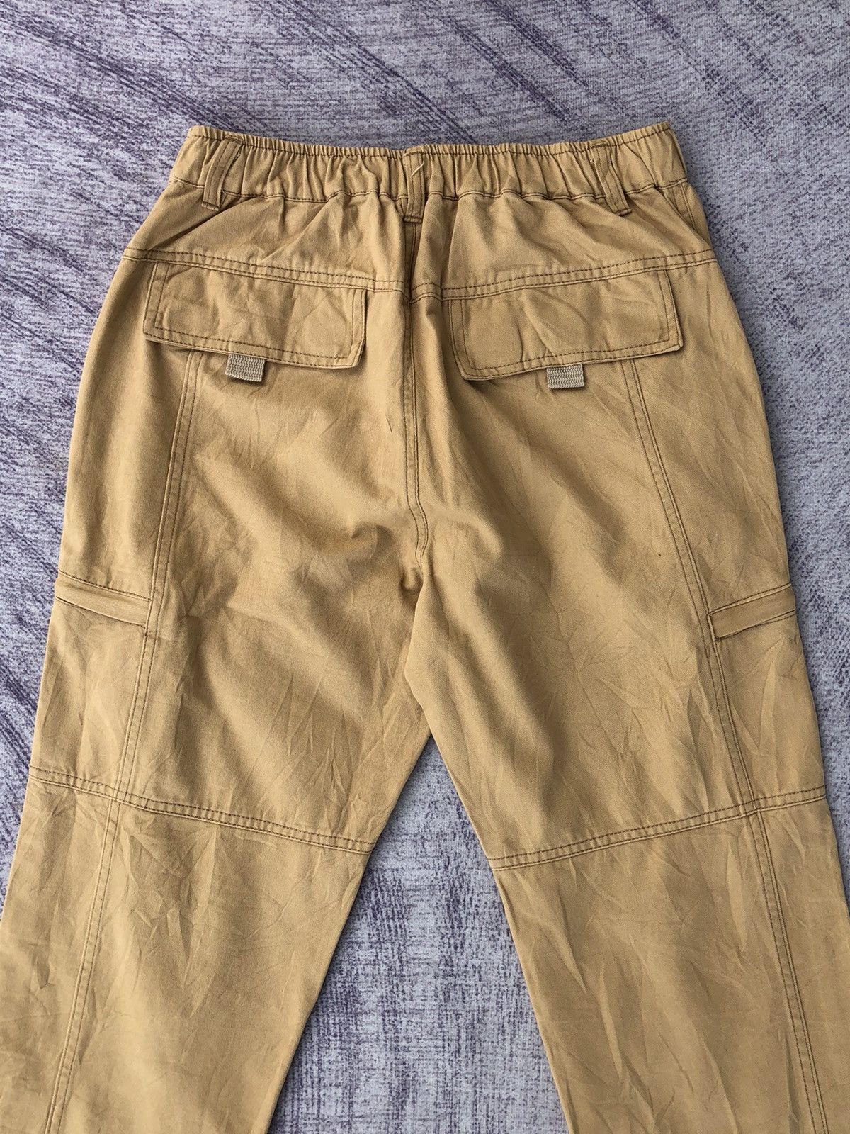 Japanese Brand × Vintage × Vision Streetwear Stratchble Cargo Long Pants Come With 6 Pocket Size US 26 / EU 42 - 12 Thumbnail