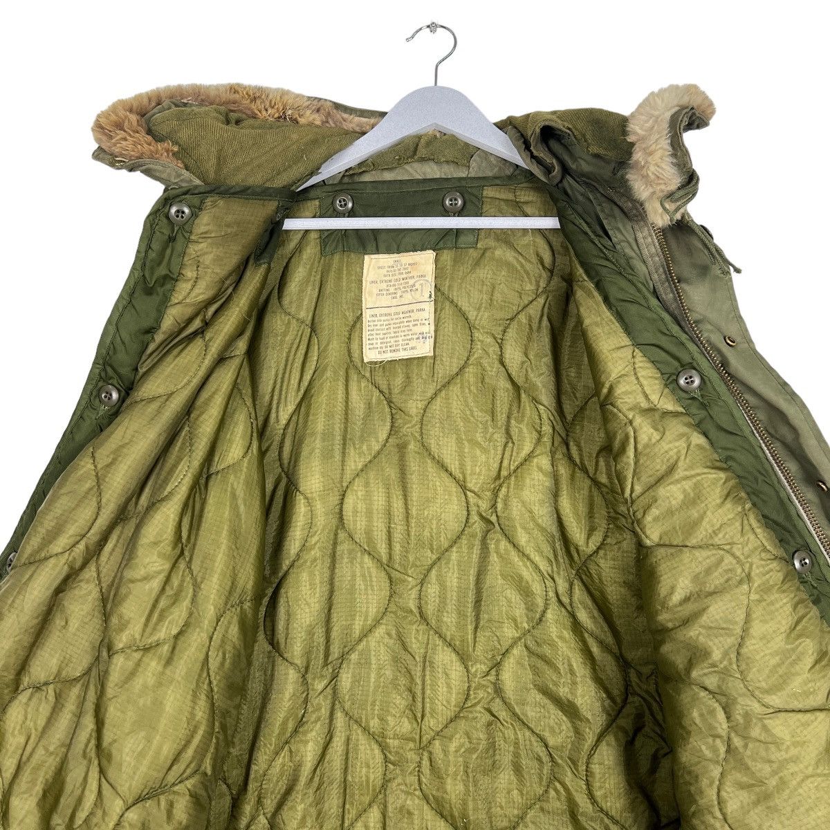 Vintage 🔥 70s VINTAGE CASE INC LINER PARKA US ARMY Size US S / EU 44-46 / 1 - 13 Thumbnail